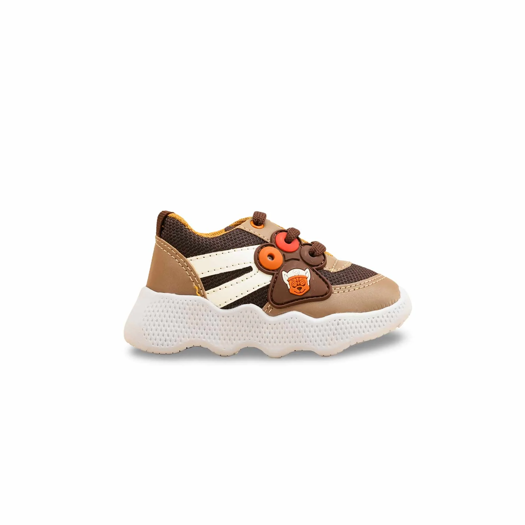 Boys Brown Casual Jogger KD8109 - Image 2