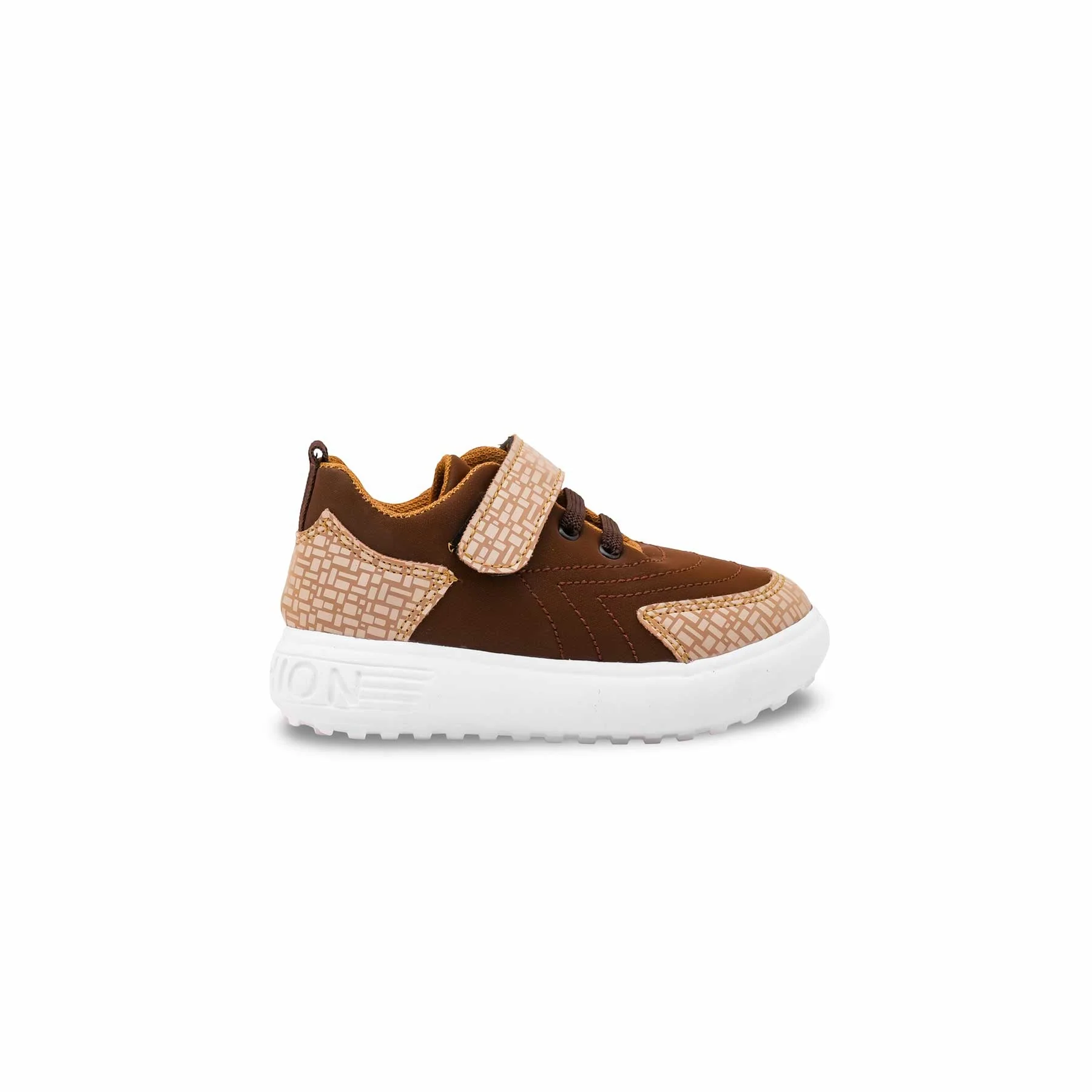 Boys Brown Casual Jogger KD8110 - Image 2
