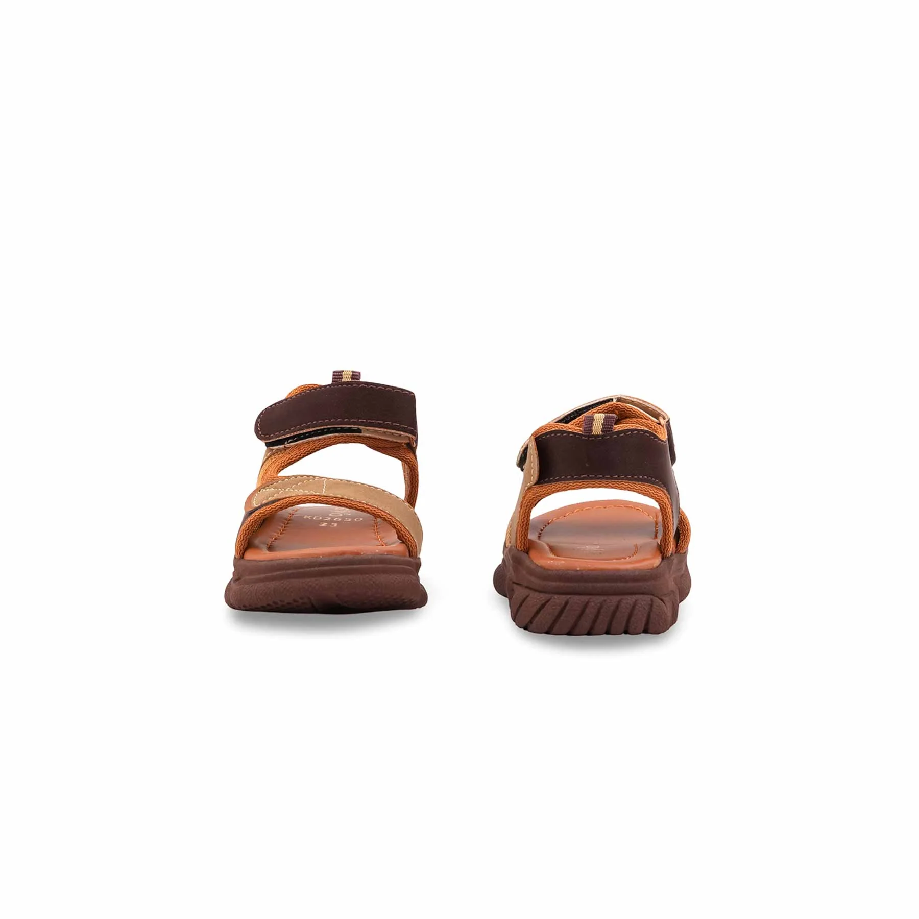 Boys Brown Casual Sandal KD2650 - Image 4