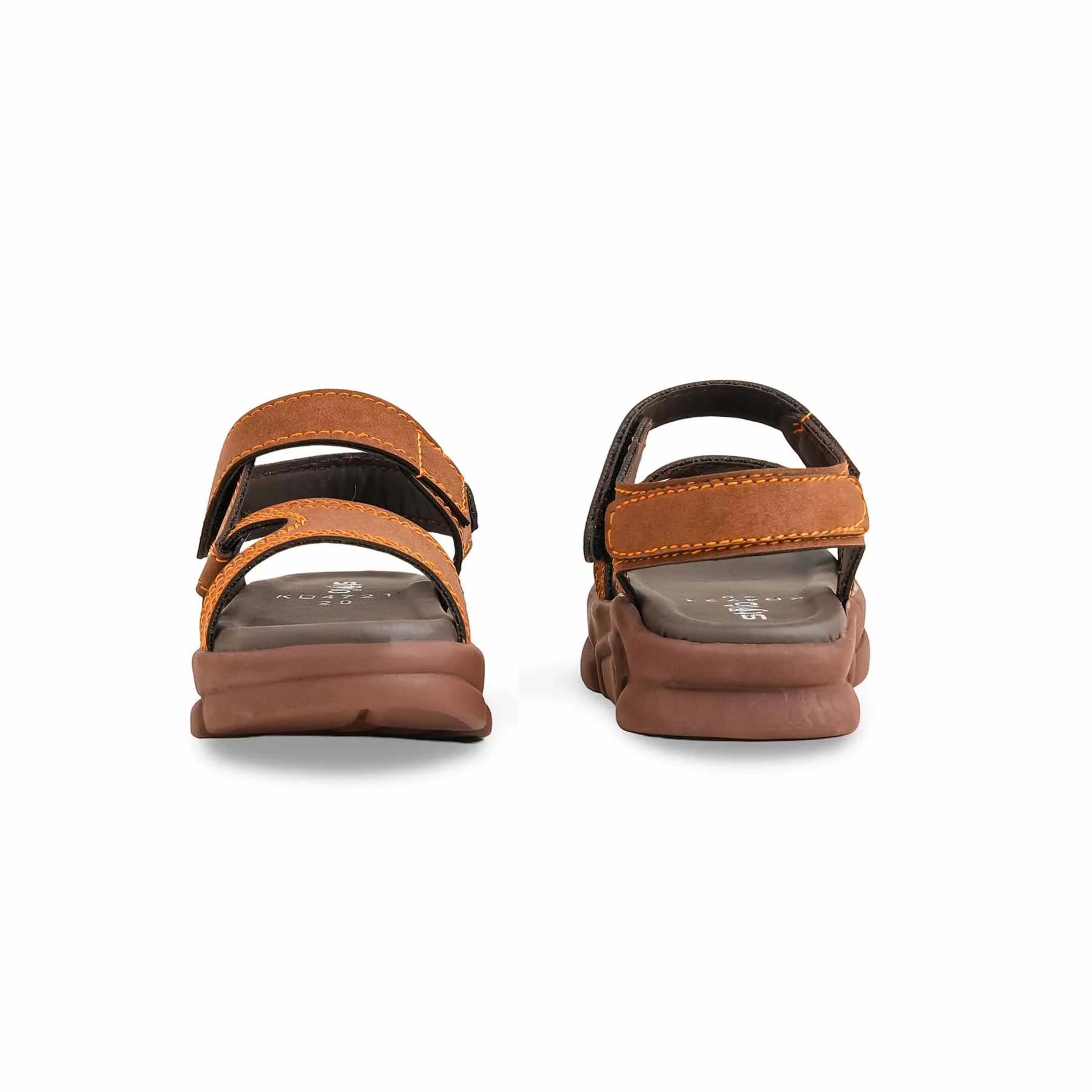 Boys Brown Casual Sandal KD4721 - Image 4