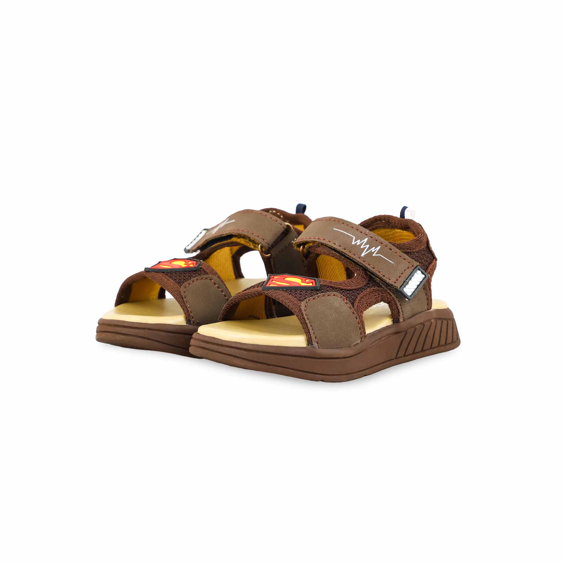 Boys Brown Casual Sandal KD4750 - Image 3
