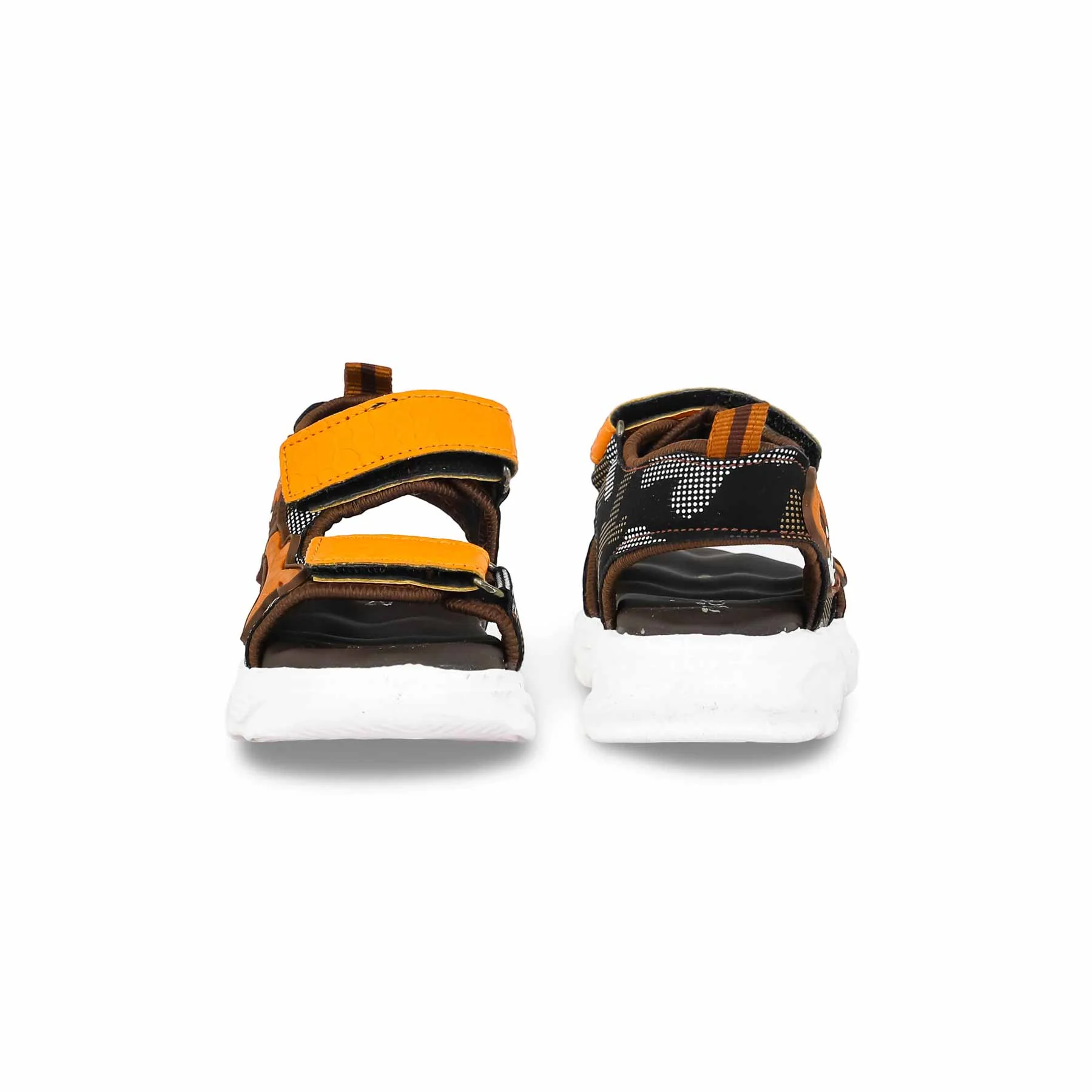 Boys Brown Casual Sandal KD4757 - Image 4