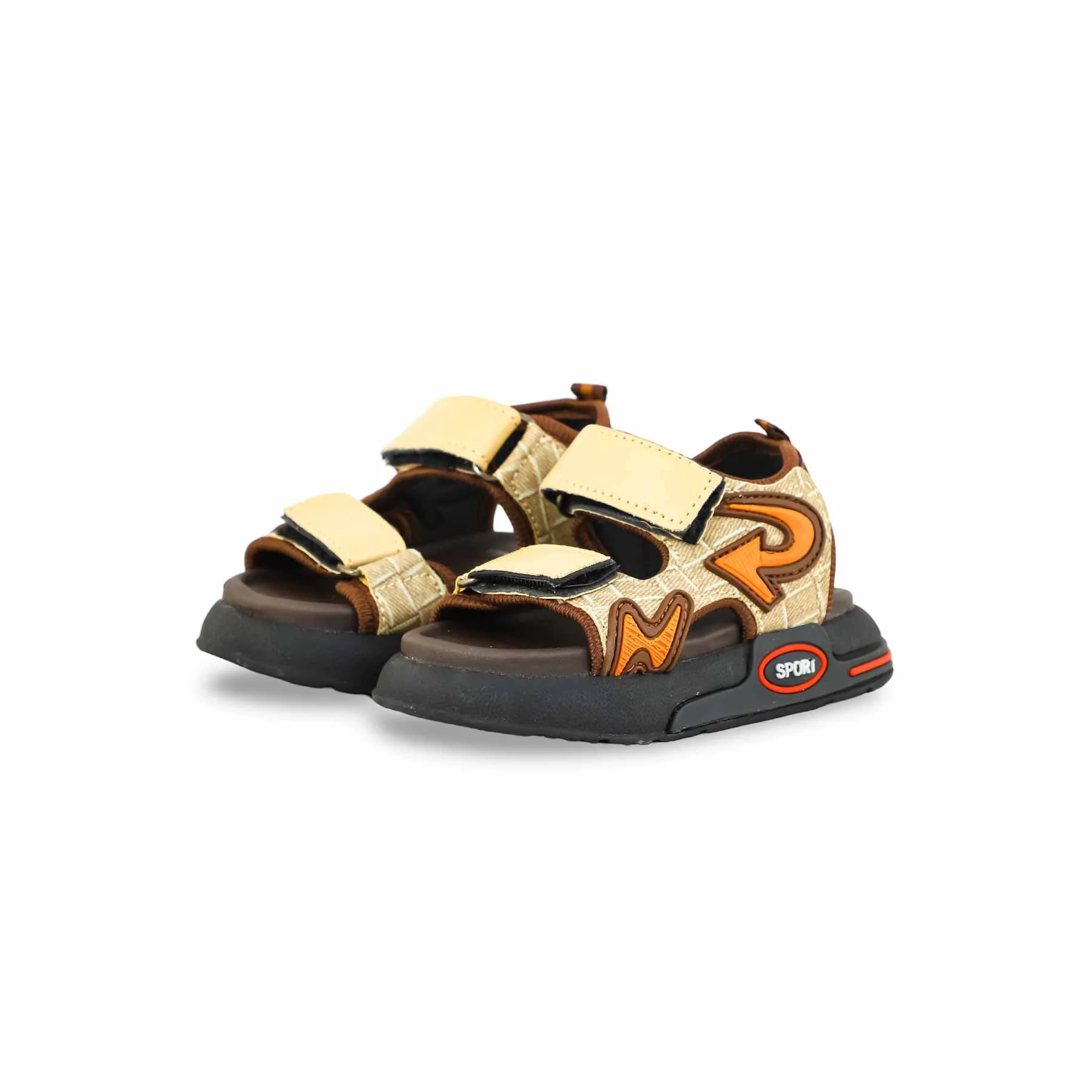 Boys Brown Casual Sandal KD4760 - Image 3