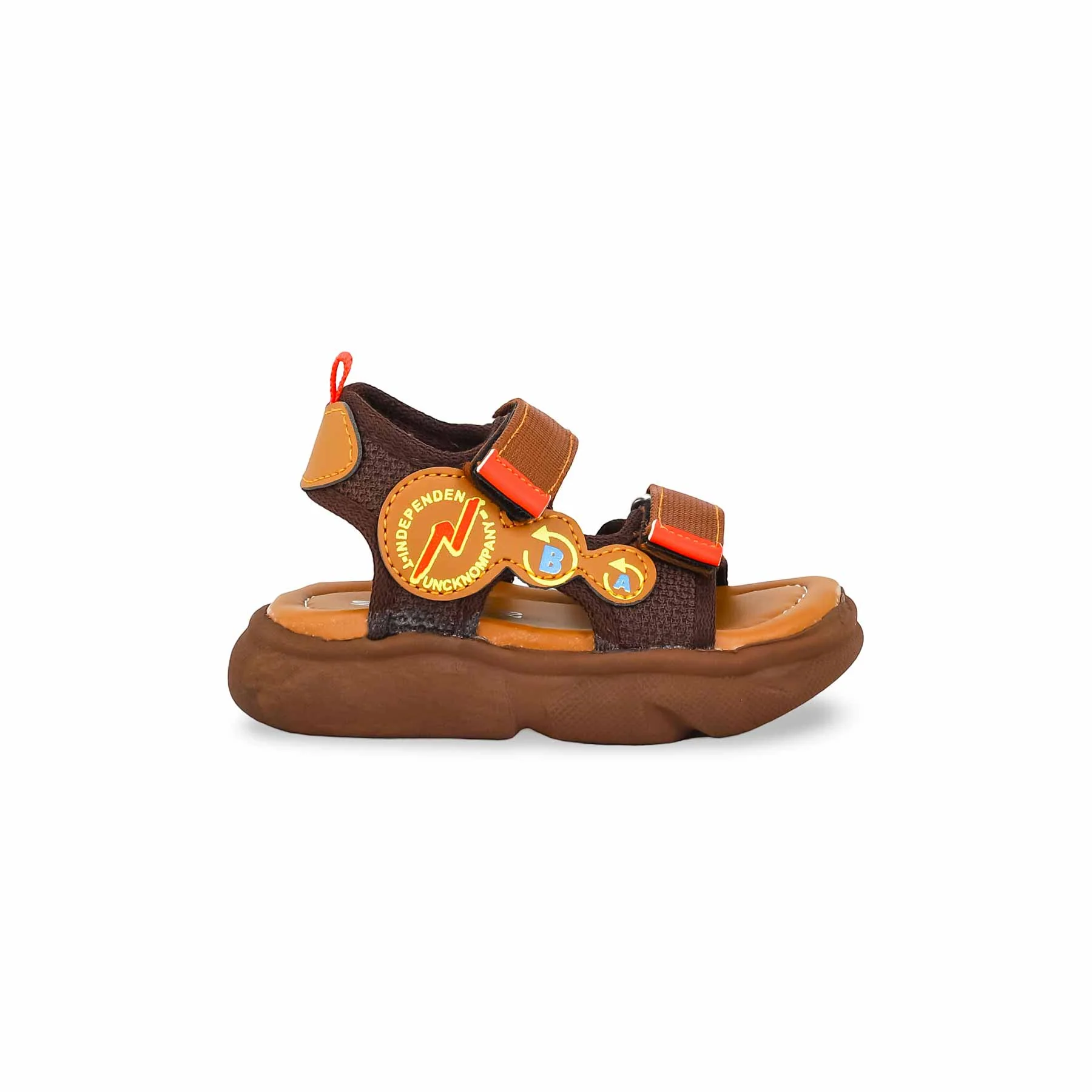 Boys Brown Casual Sandal KD4770 - Image 2