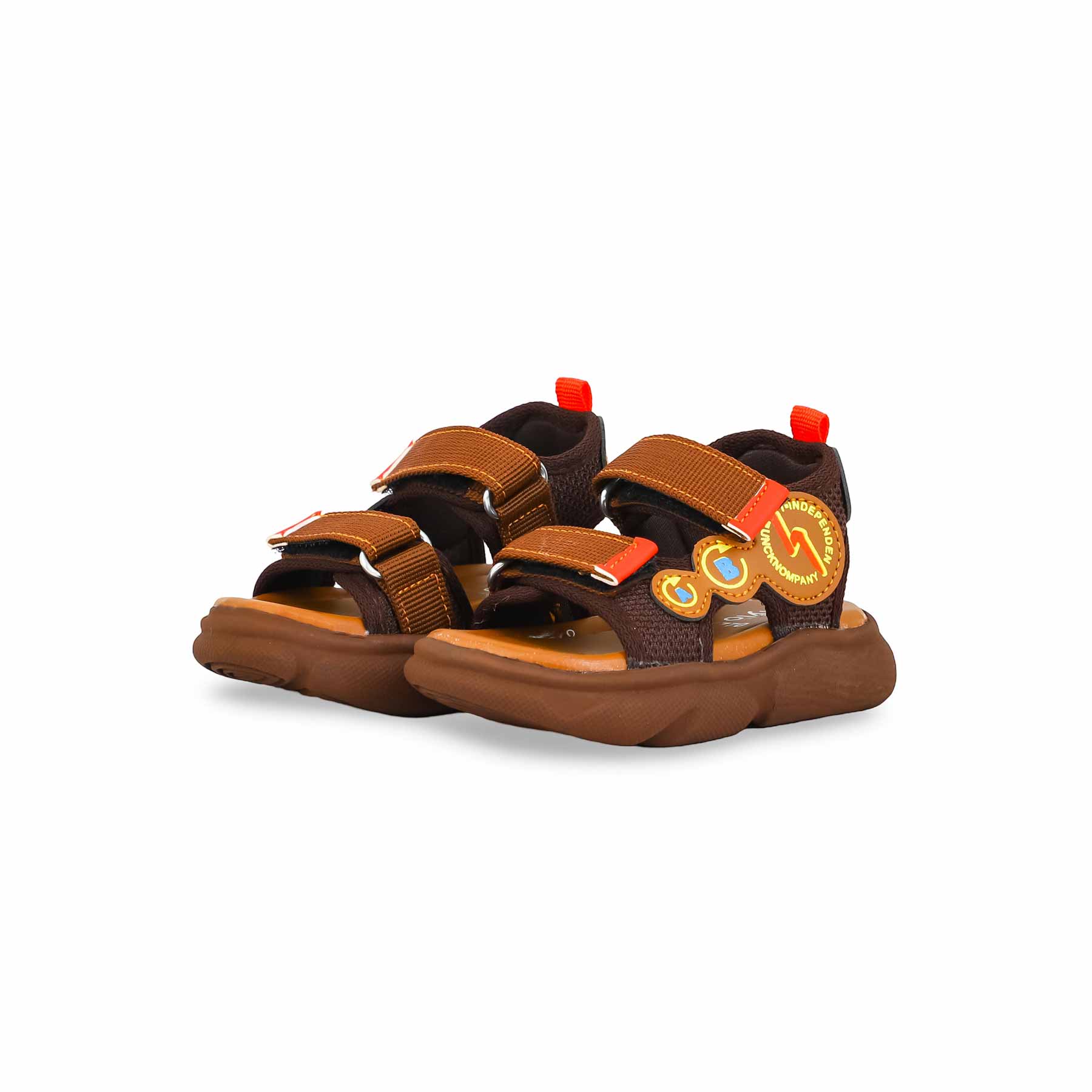 Boys Brown Casual Sandal KD4770 - Image 3