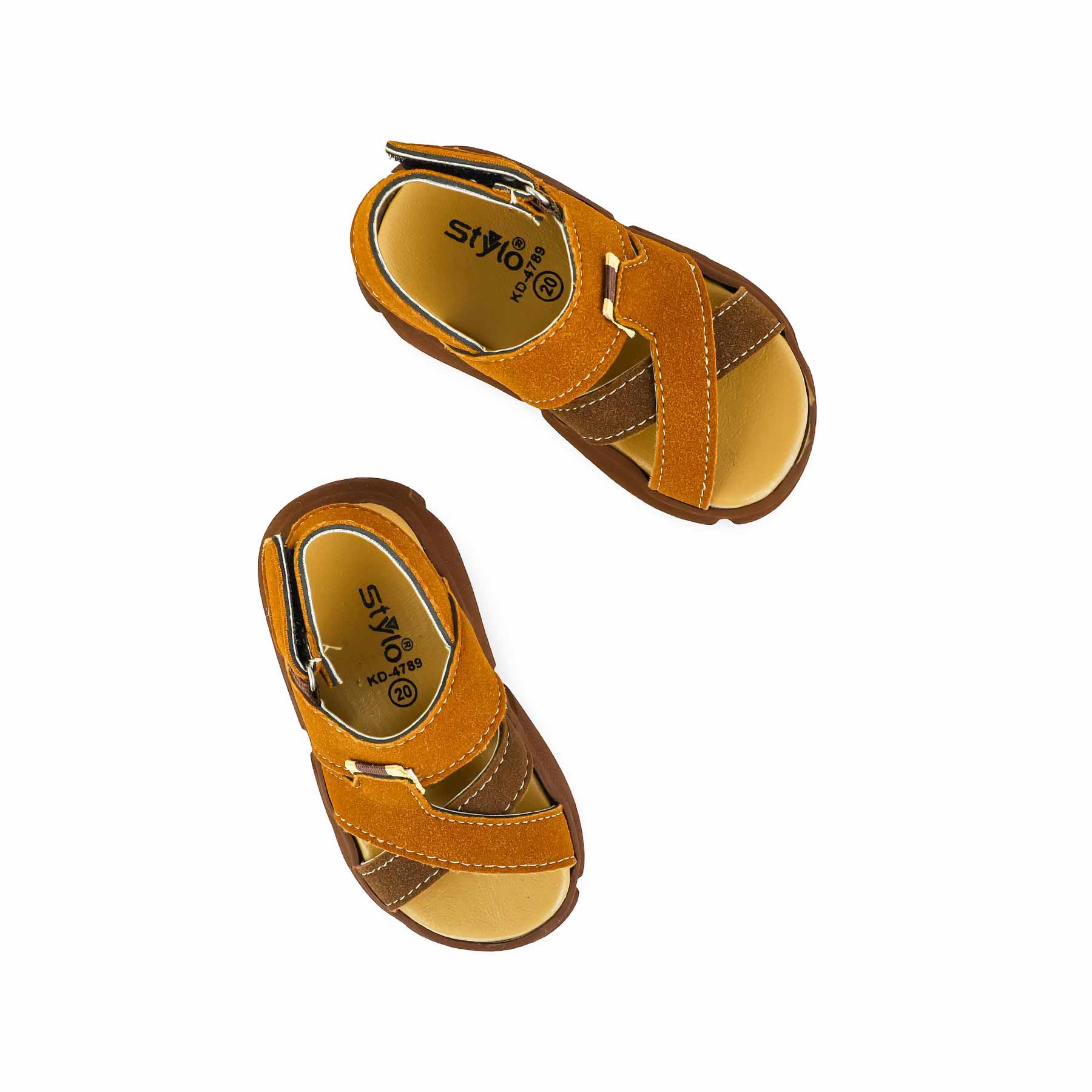 Boys Brown Casual Sandal KD4789 - Image 5