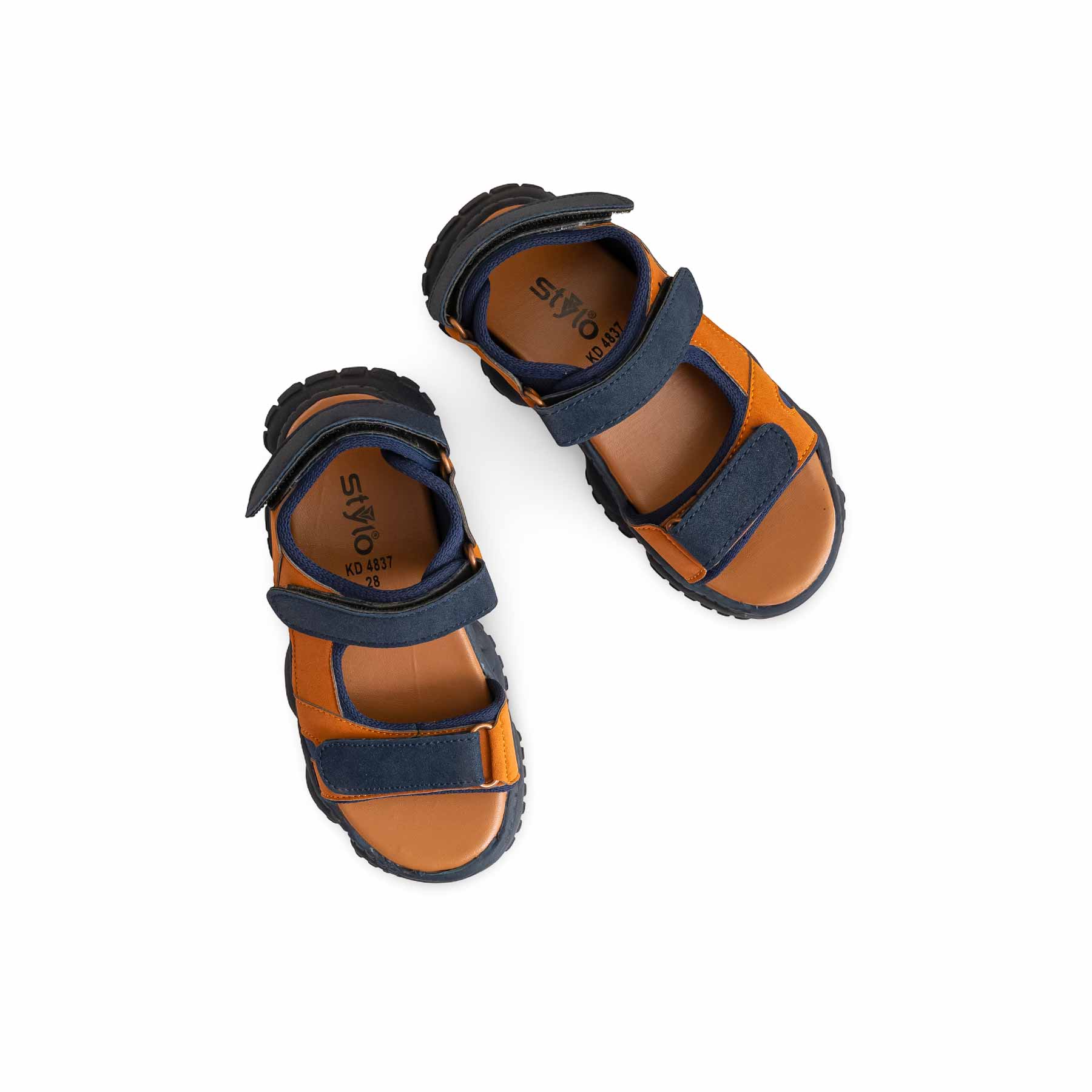 Boys Brown Casual Sandal KD4837 - Image 5