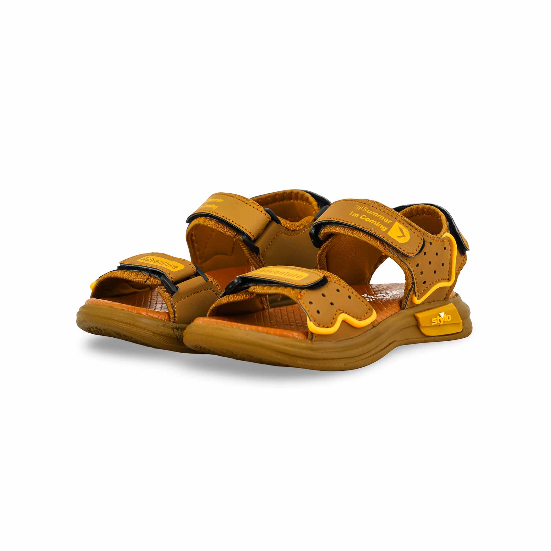 Boys Brown Casual Sandal KD4900 - Image 3