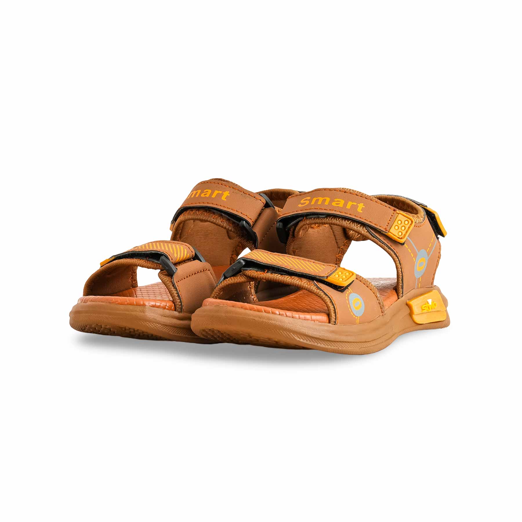 Boys Brown Casual Sandal KD4906 - Image 3