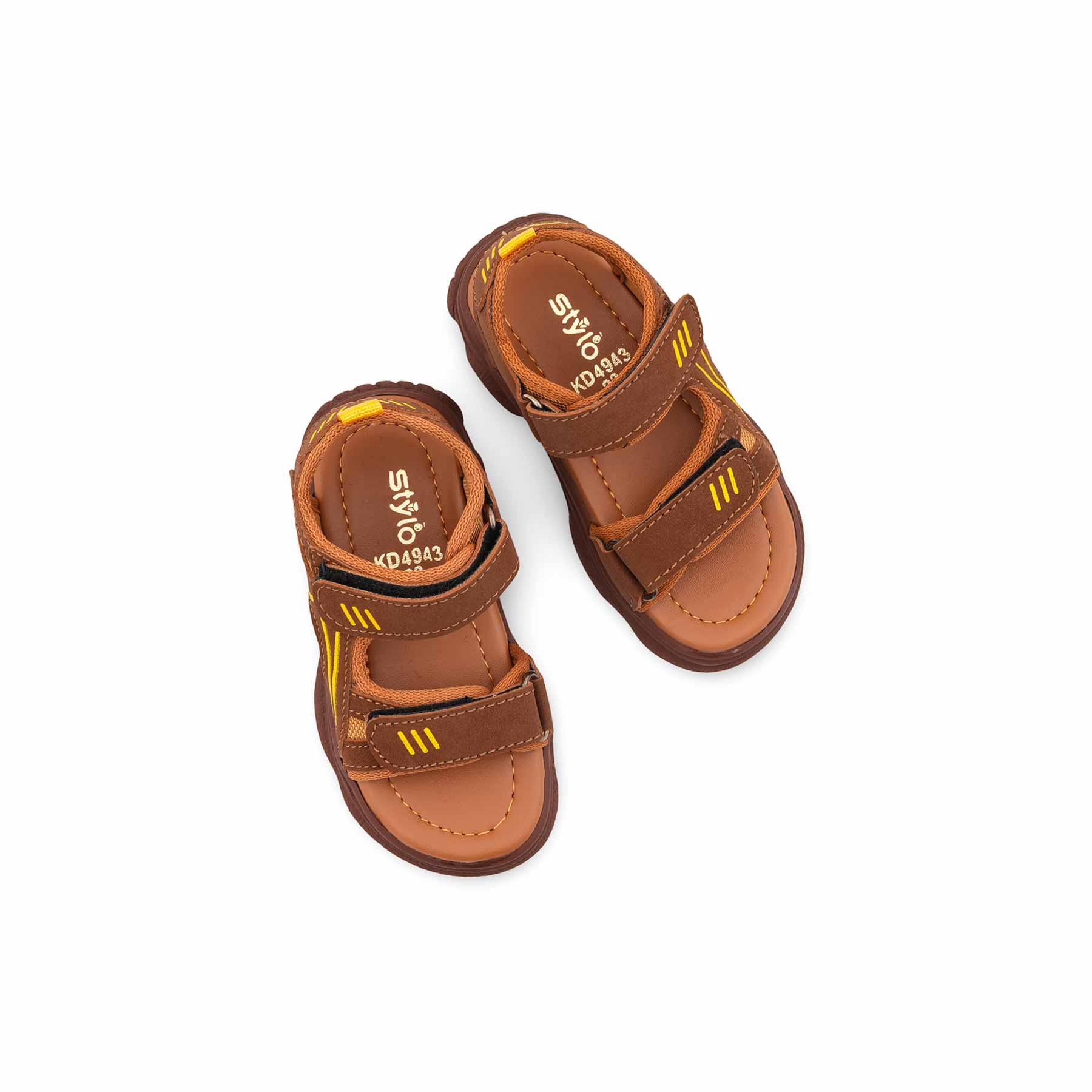 Boys Brown Casual Sandal KD4943 - Image 5