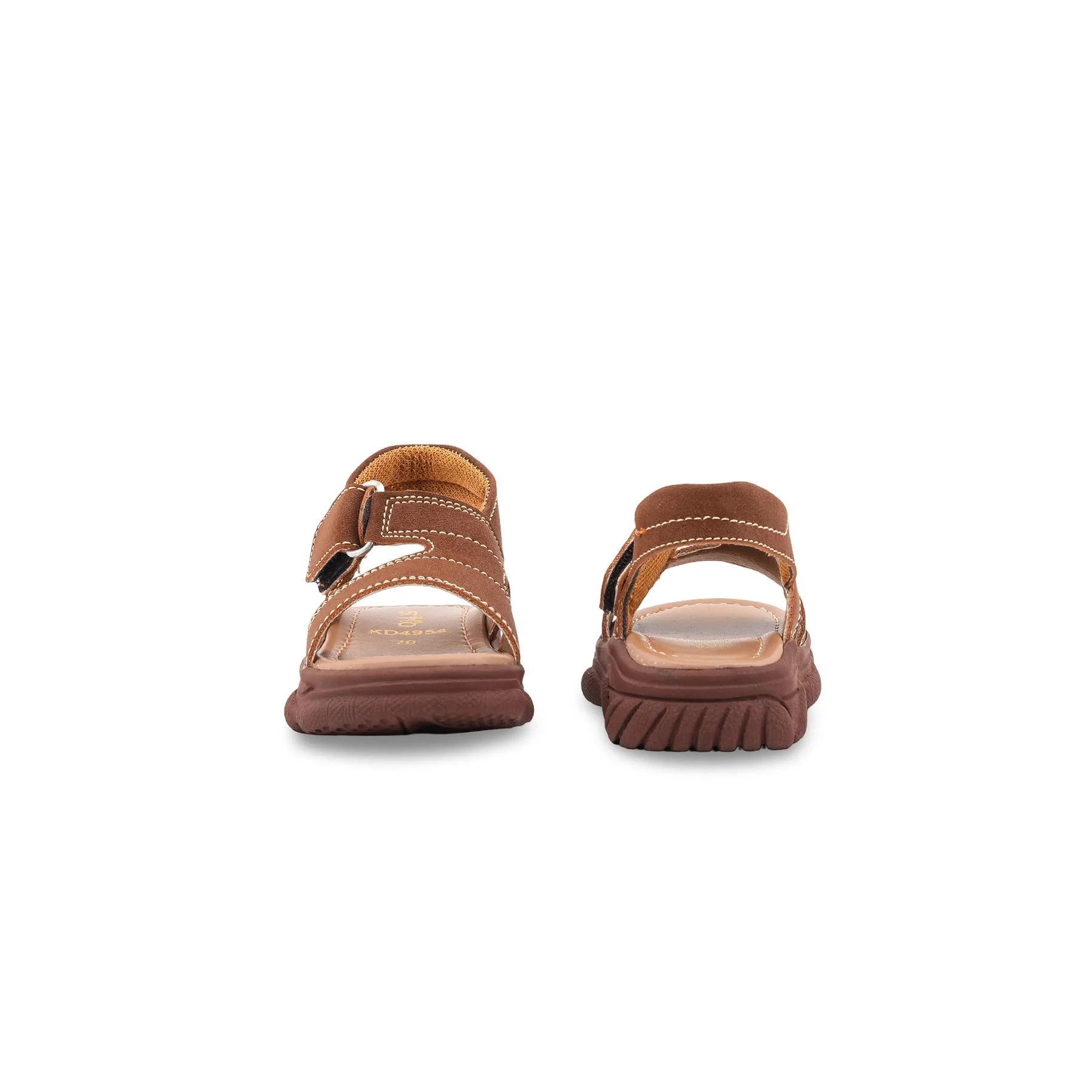 Boys Brown Casual Sandal KD4954 - Image 4