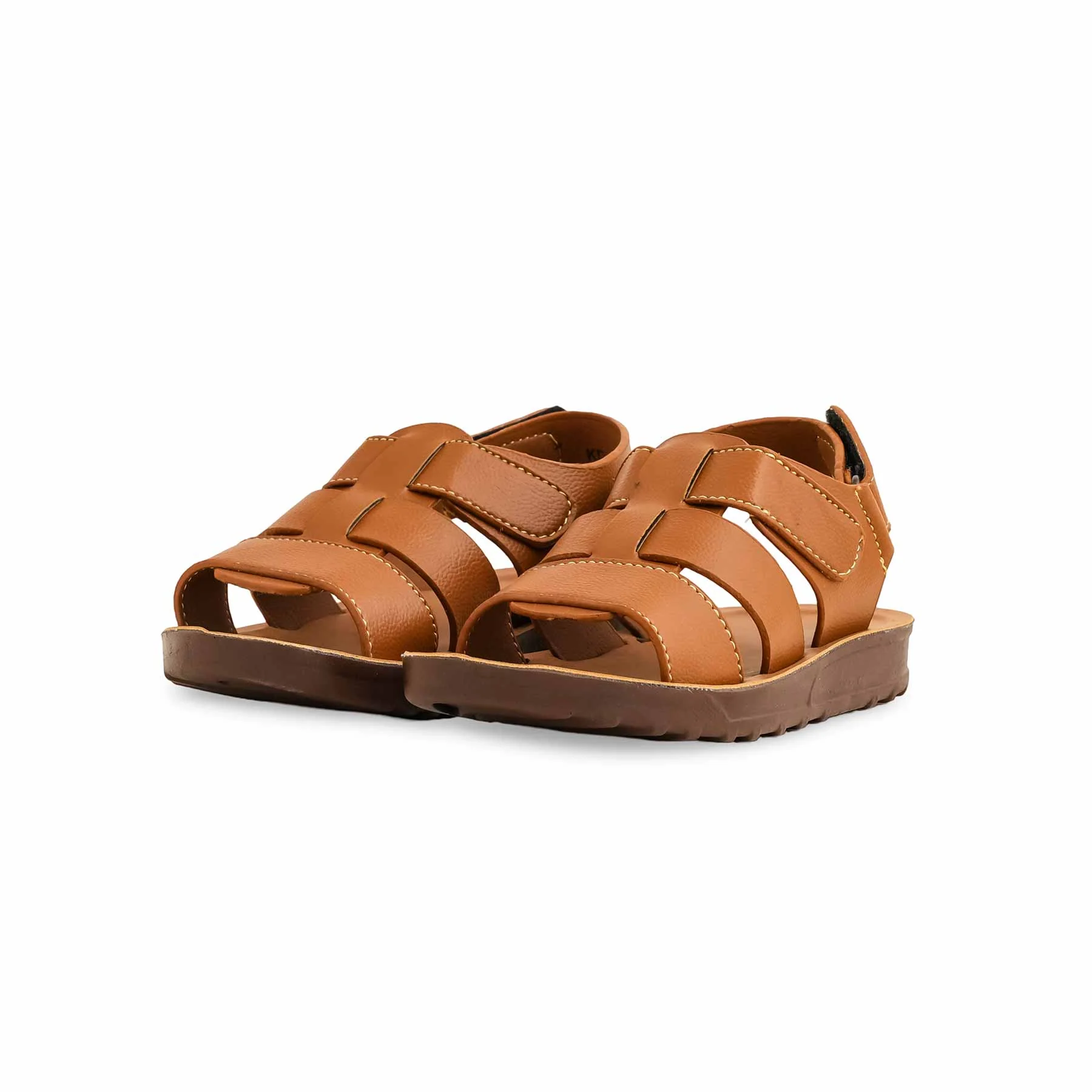 Boys Brown Casual Sandal KD9933 - Image 3