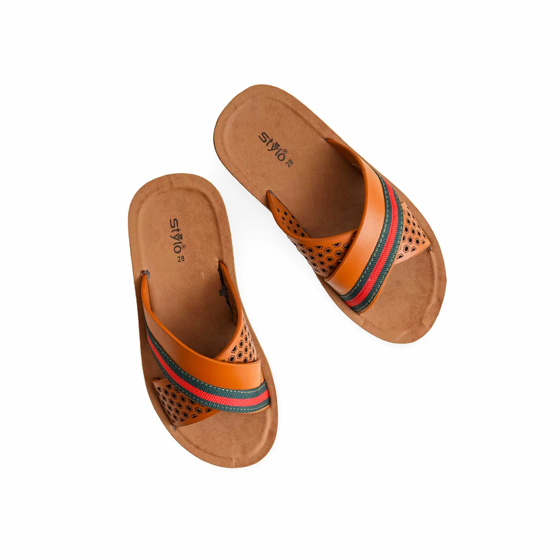 Boys Brown Casual Slipper KD4711 - Image 5