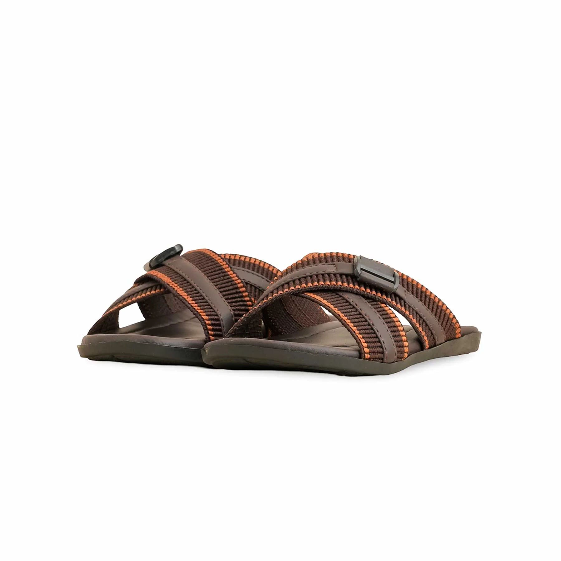 Boys Brown Casual Slipper KD4881 - Image 2
