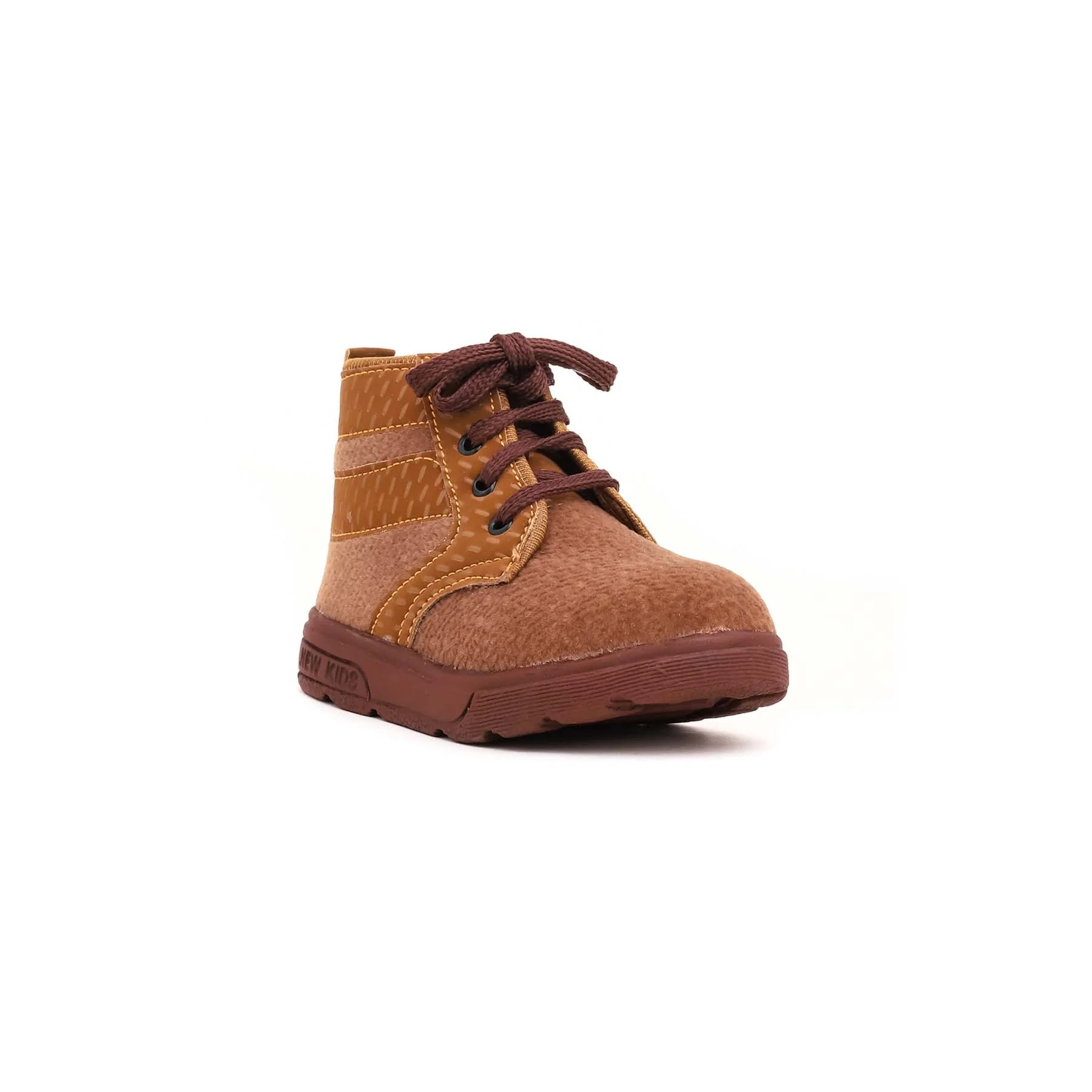 Boys Brown Formal Long Shoes KD1515 - Image 3