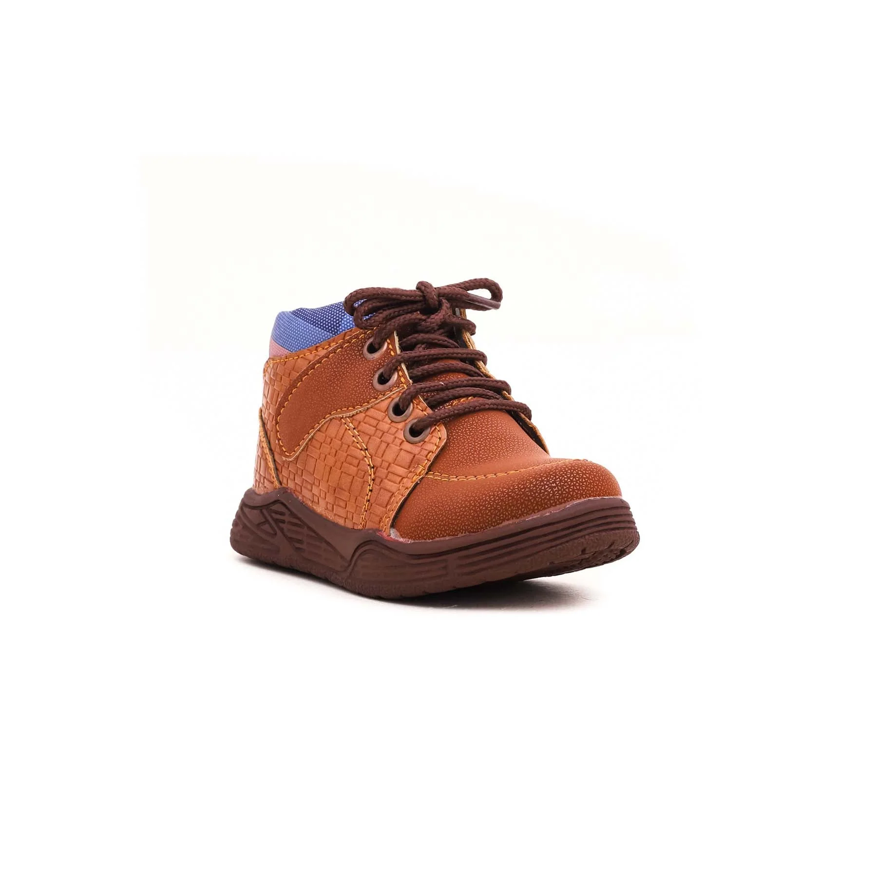 Boys Brown Formal Long Shoes KD8050 - Image 2