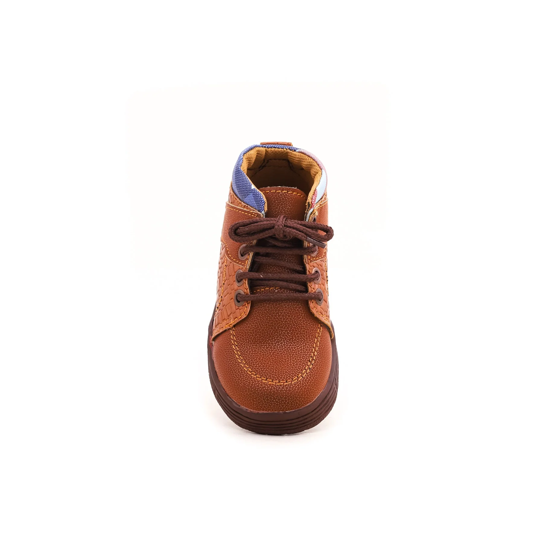 Boys Brown Formal Long Shoes KD8050 - Image 3