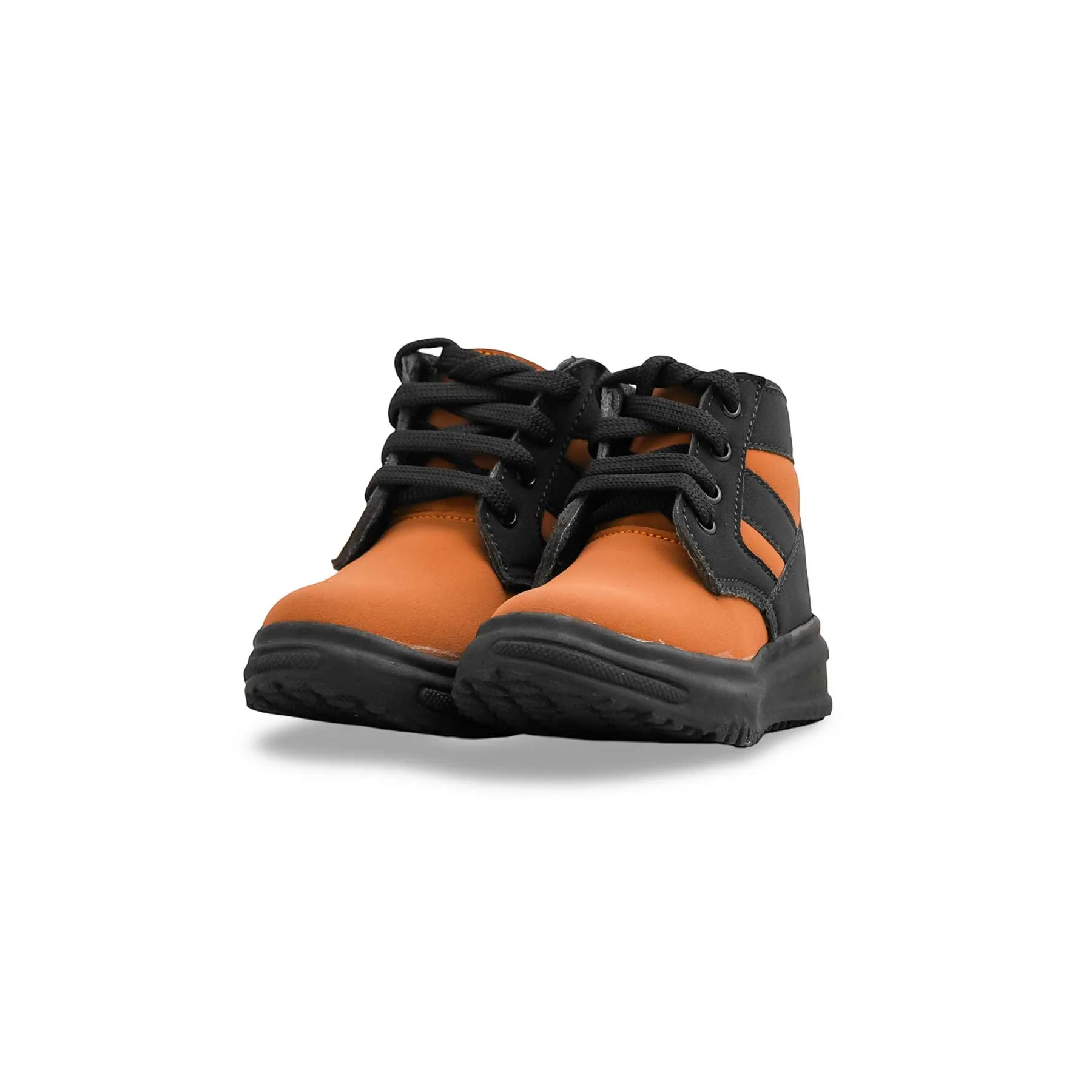 Boys Brown Formal Long Shoes KD8080 - Image 3
