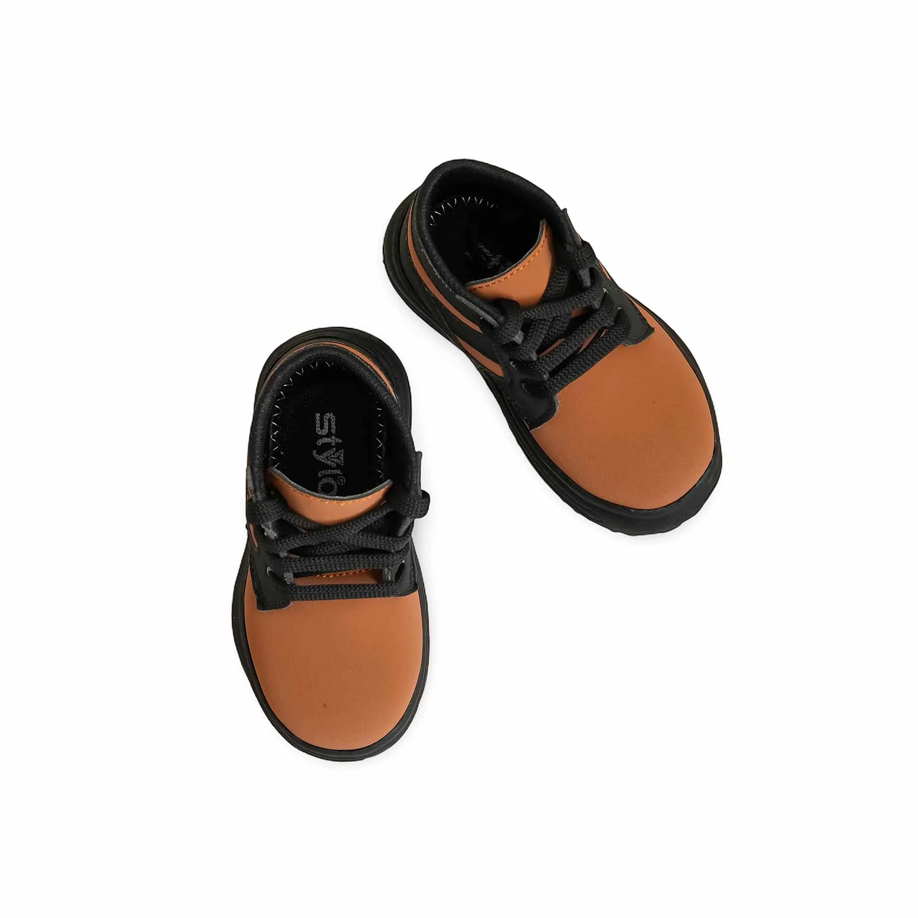 Boys Brown Formal Long Shoes KD8080 - Image 5