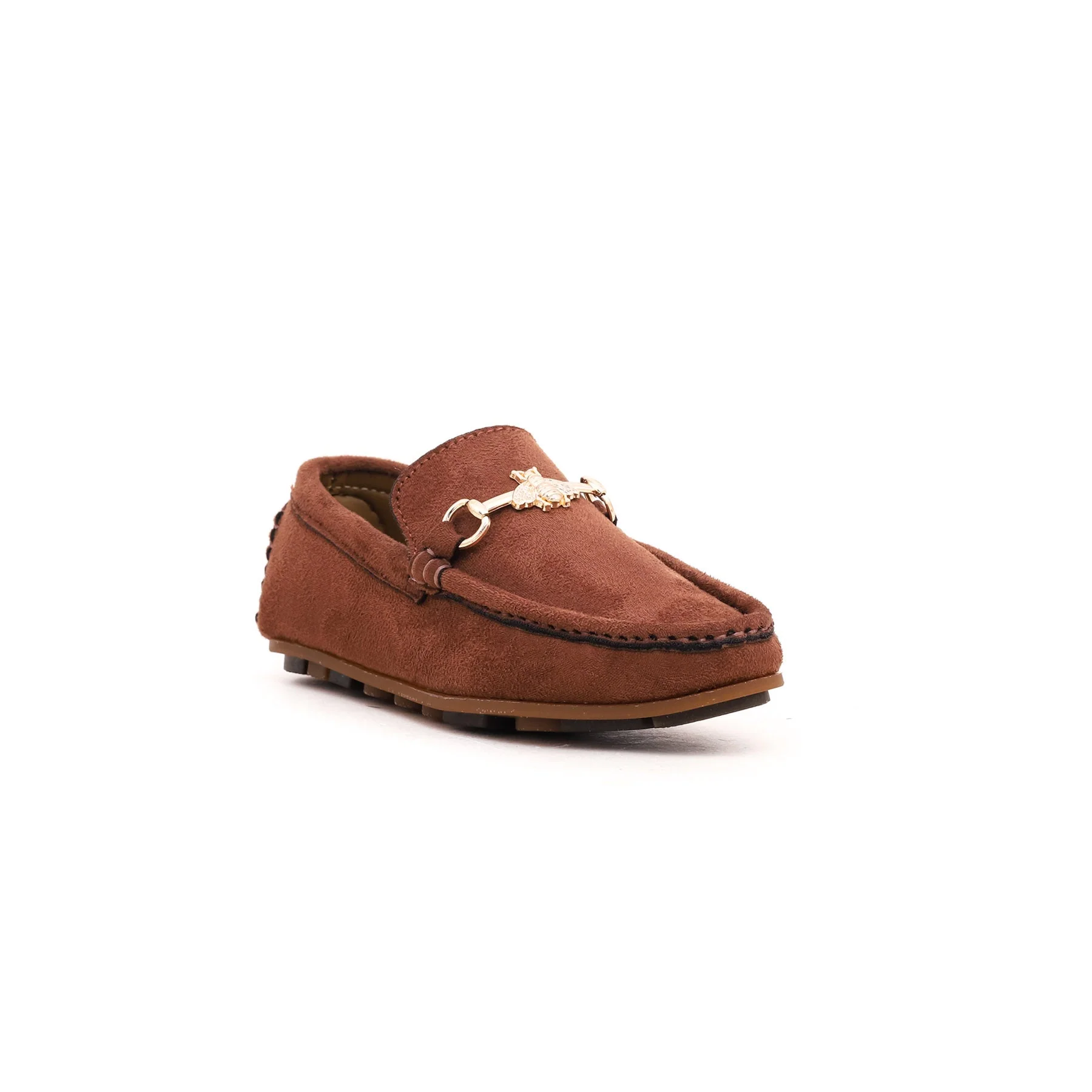 Boys Brown Formal Moccasin KD0378 - Image 2