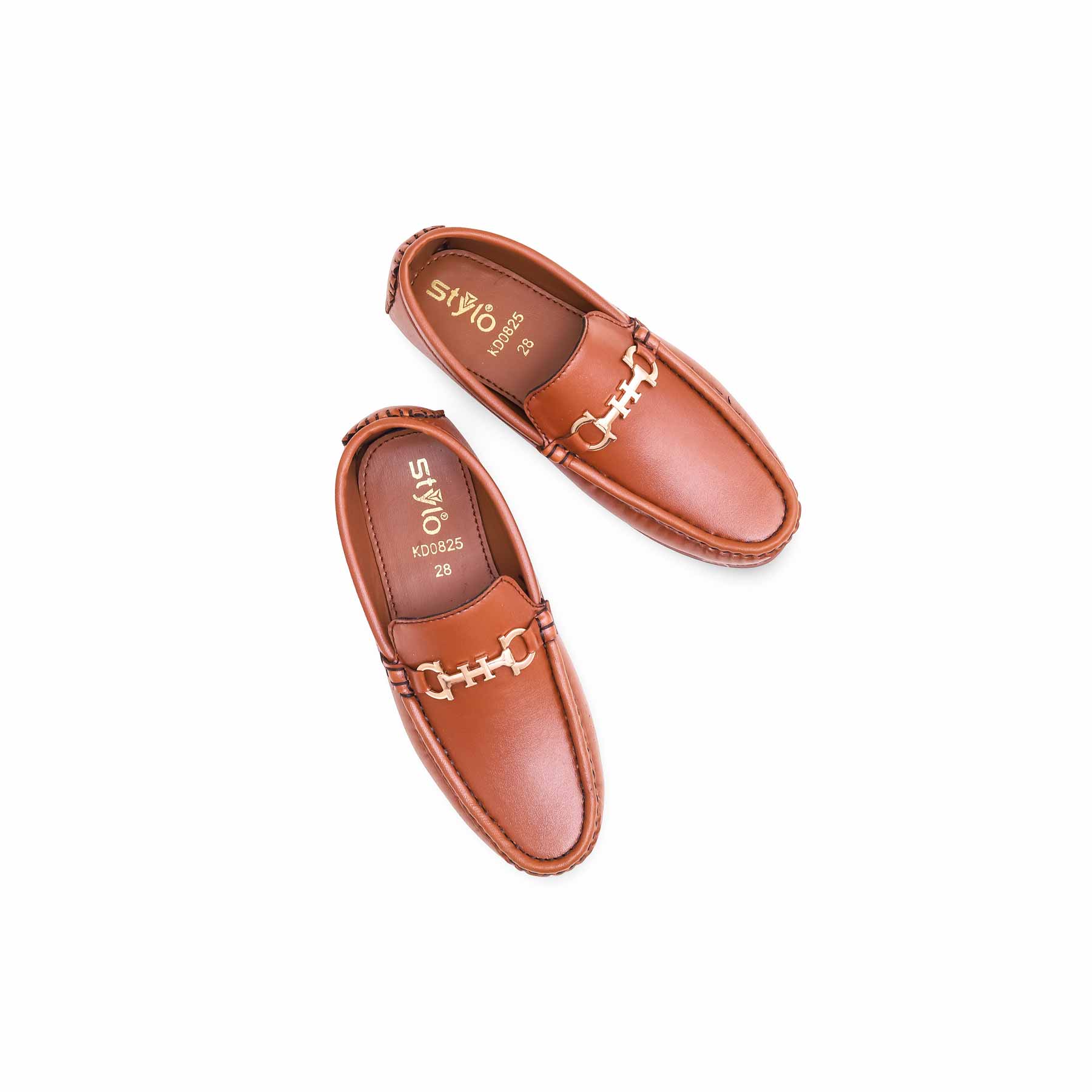 Boys Brown Formal Moccasin KD0825 - Image 4