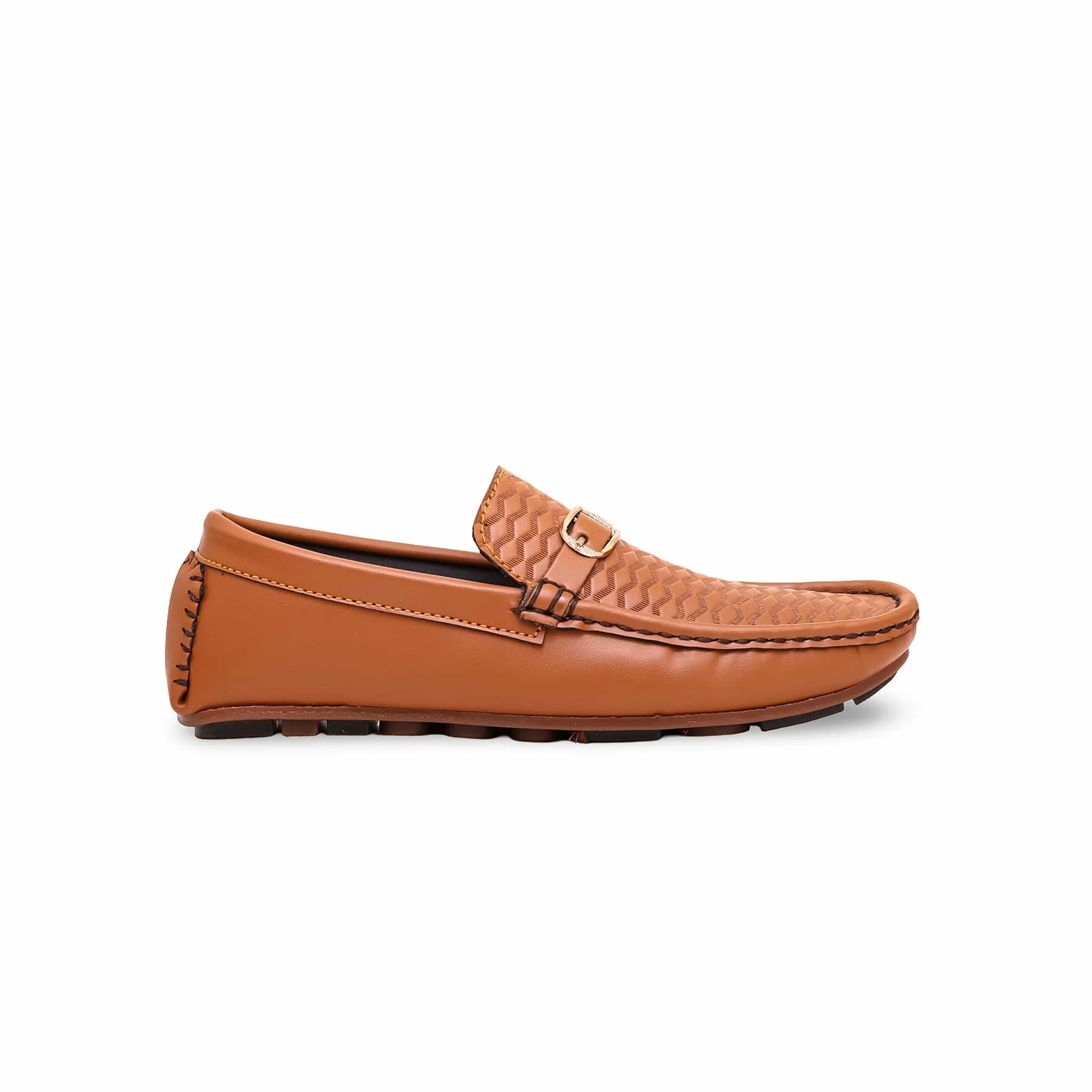 Boys Brown Formal Moccasin KD0839 - Image 2