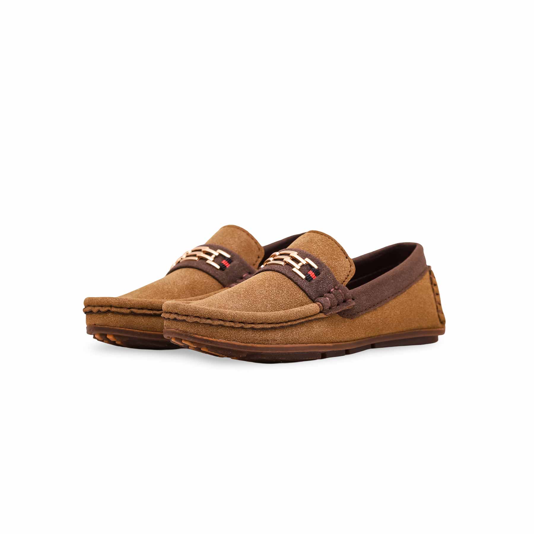 Boys Brown Formal Moccasin KD0851 - Image 2
