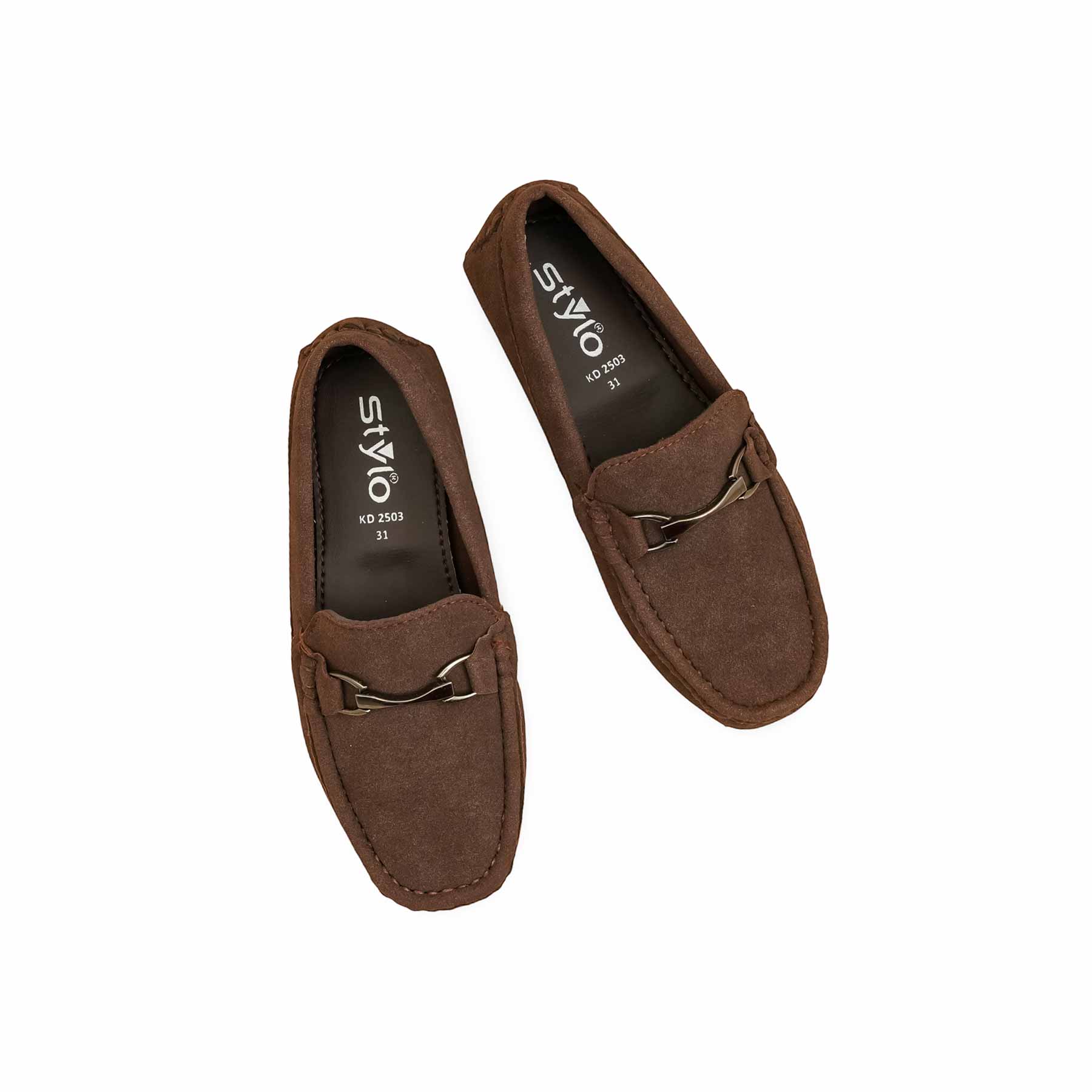 Boys Brown Formal Moccasin KD2503 - Image 5