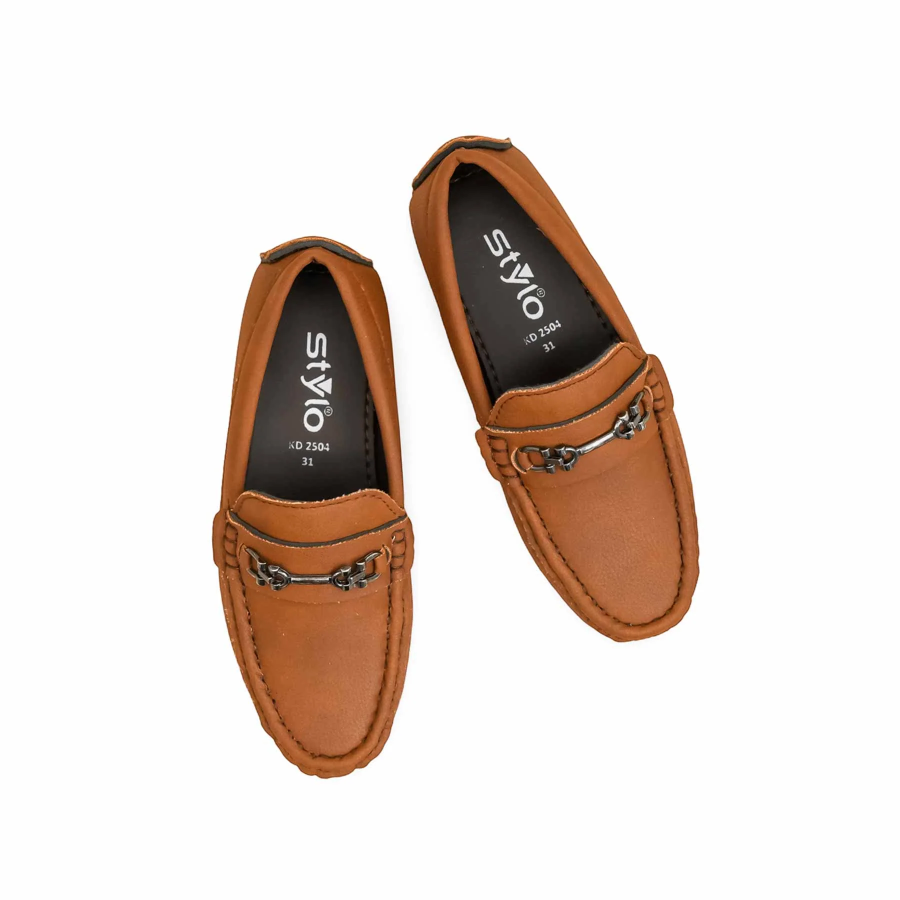 Boys Brown Formal Moccasin KD2504 - Image 5