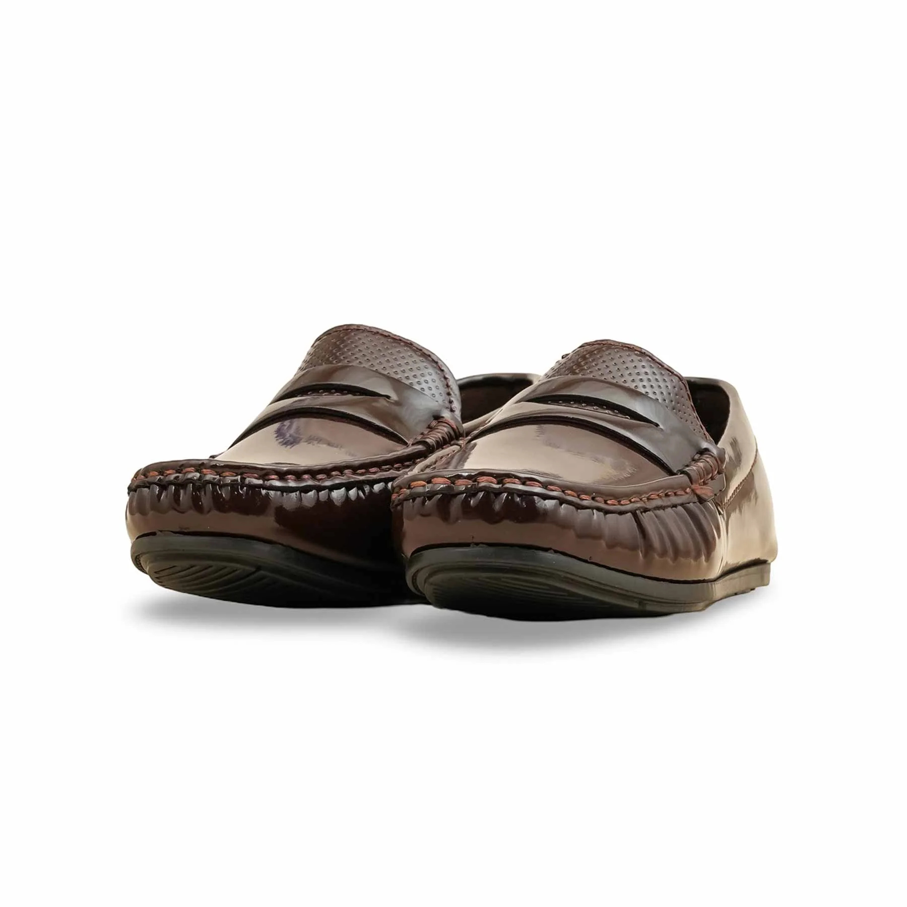 Boys Brown Formal Moccasin KD2507 - Image 3