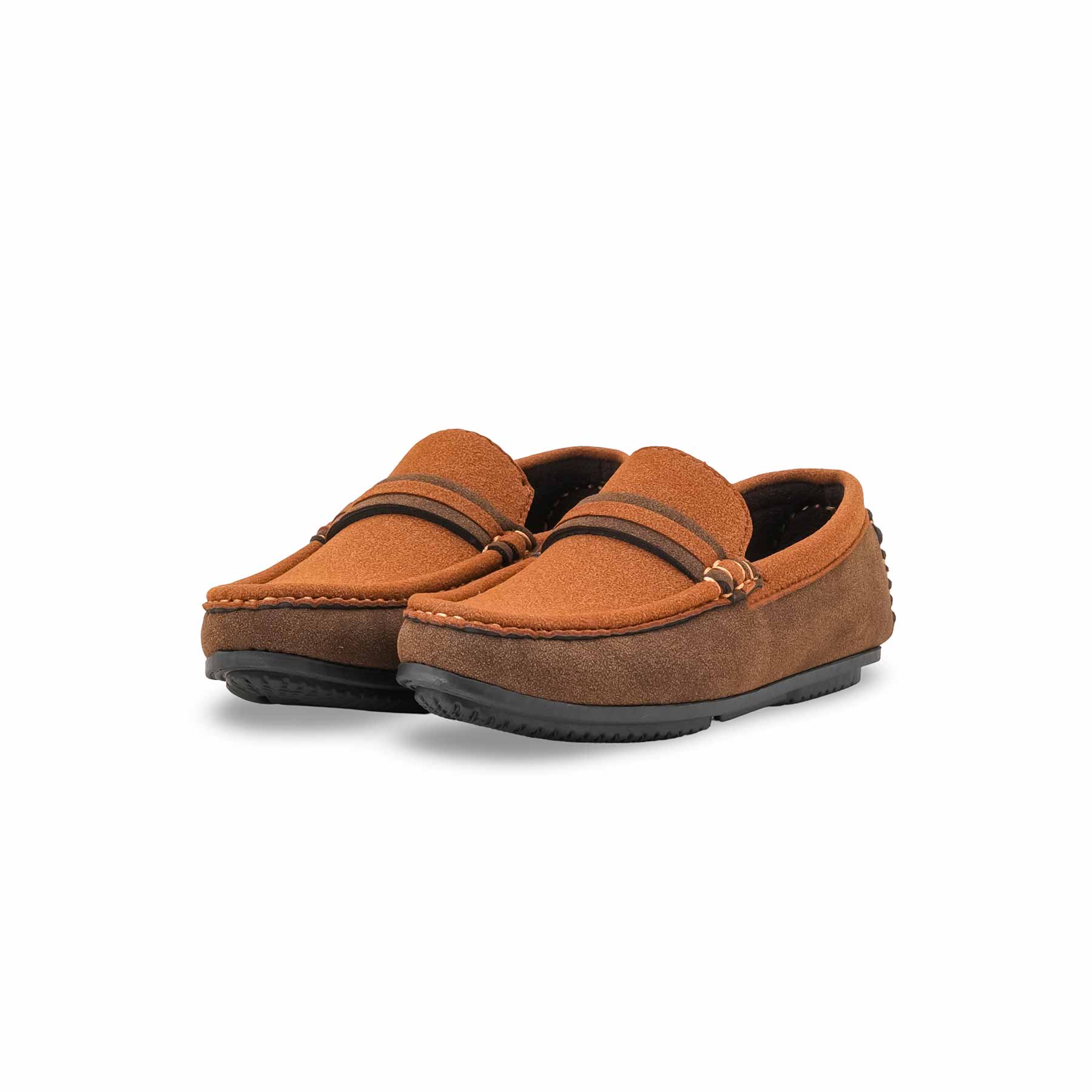 Boys Brown Formal Moccasin KD2516 - Image 3