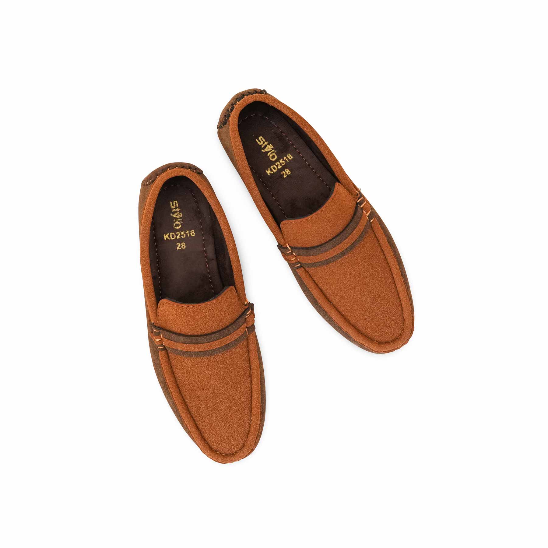Boys Brown Formal Moccasin KD2516 - Image 5