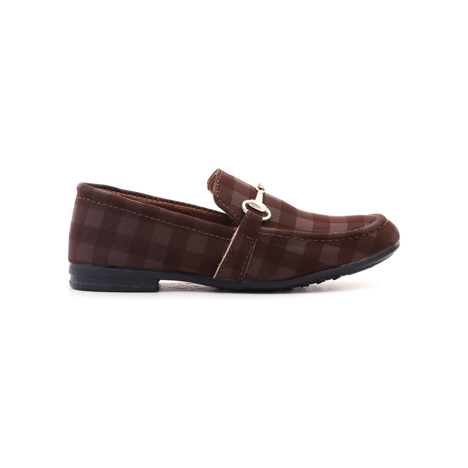 Boys Brown Formal Moccasin KD0284 - Image 2