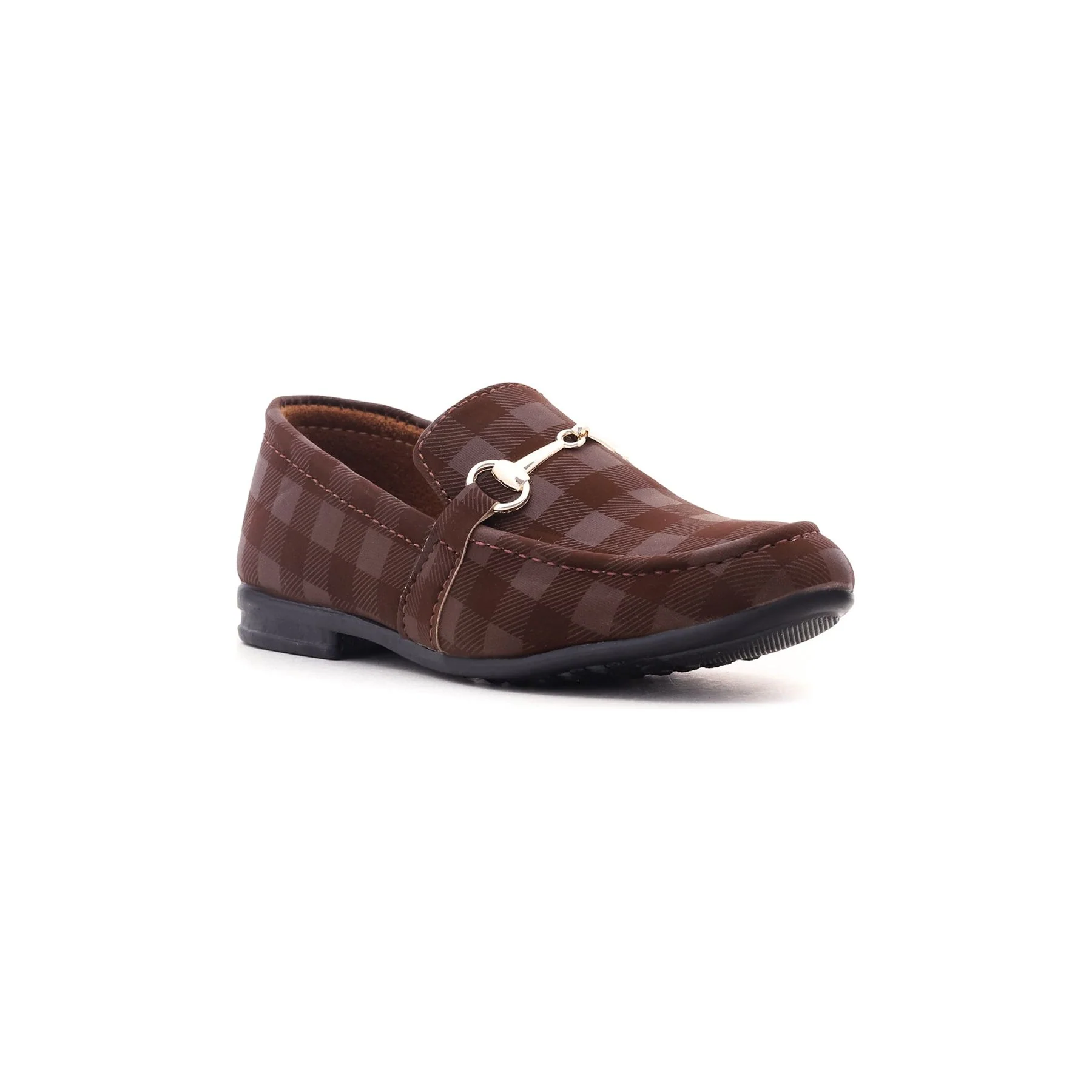 Boys Brown Formal Moccasin KD0284 - Image 3