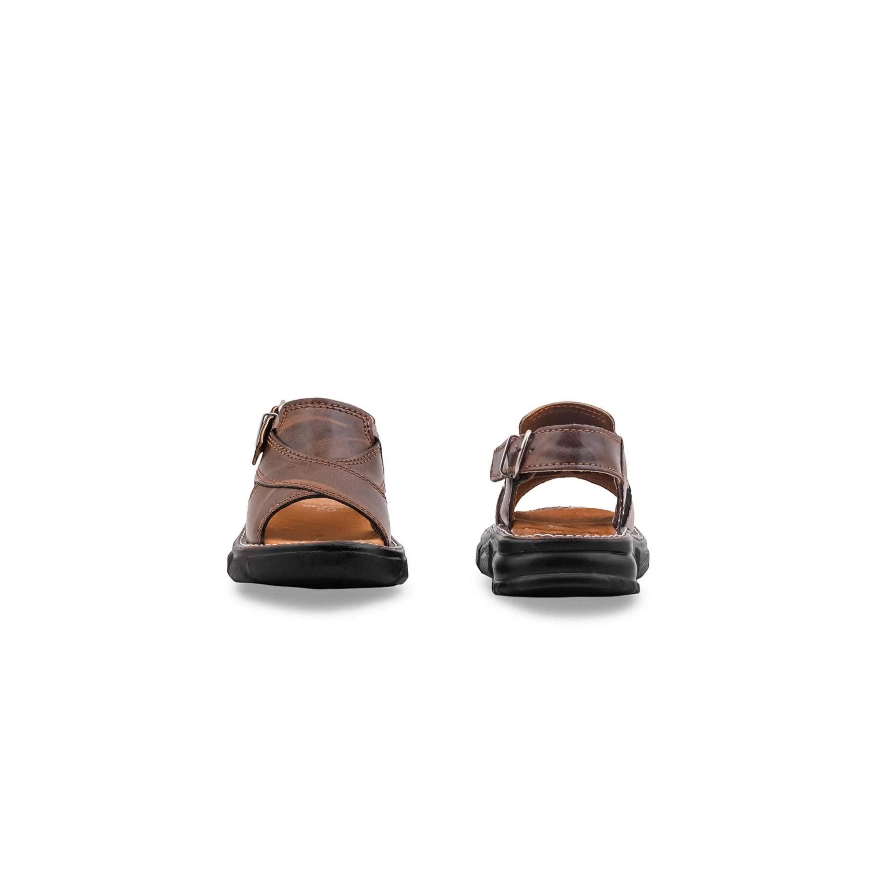 Boys Brown Formal Sandal KD2691 - Image 5