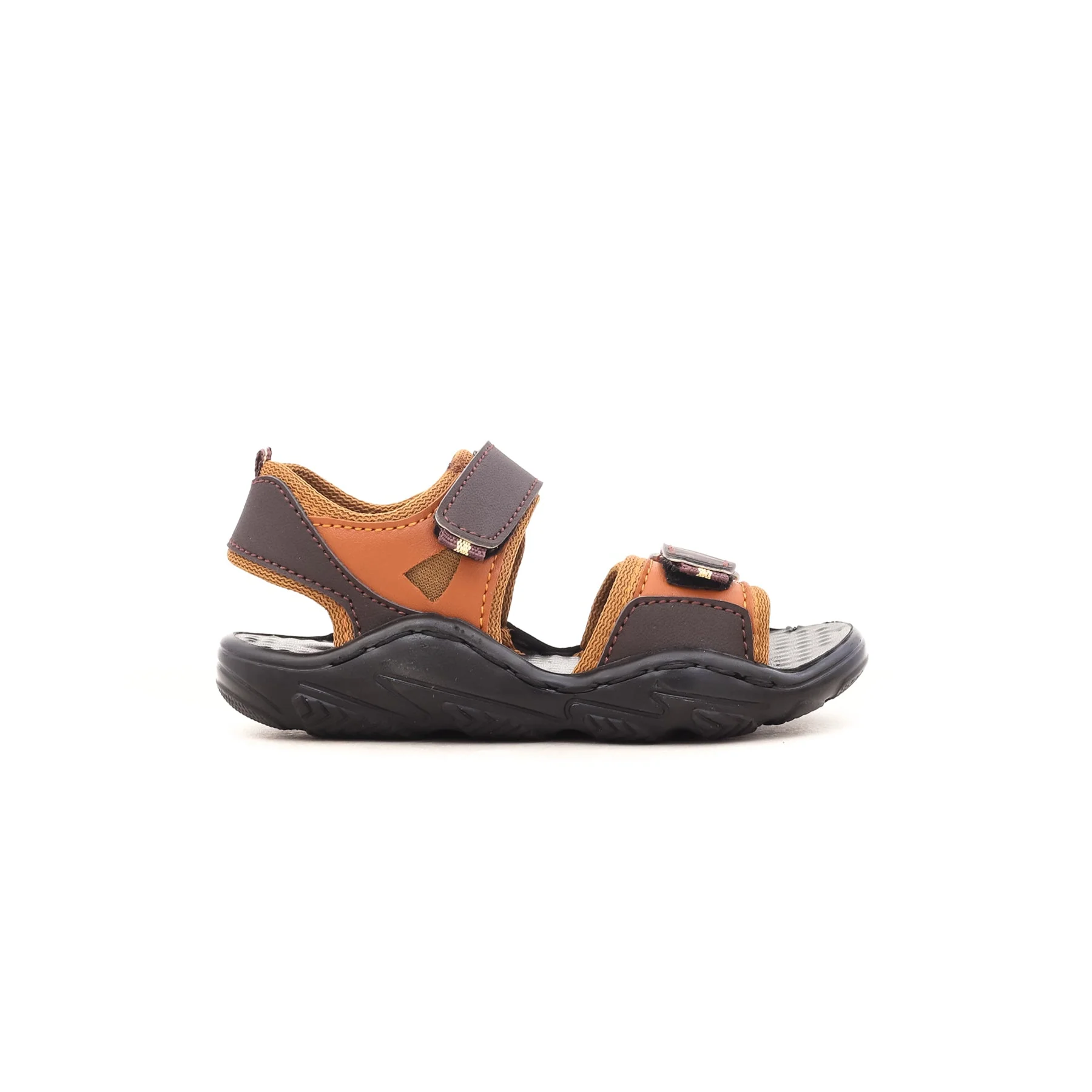 Boys Brown Formal Sandal KD4682 - Image 2