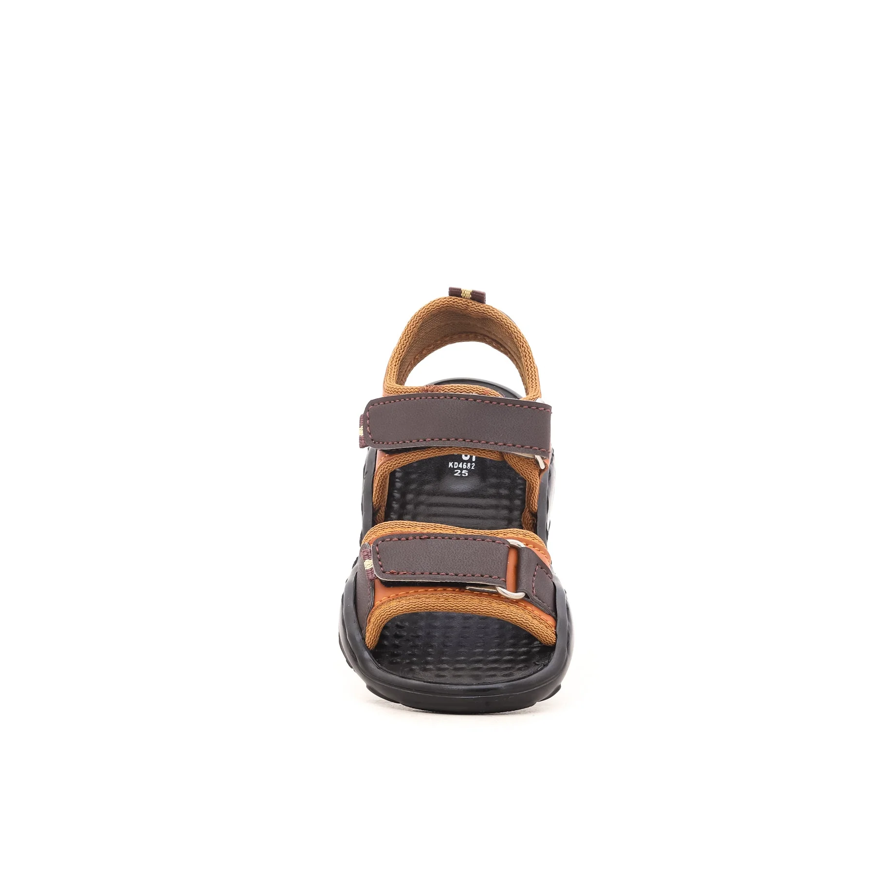 Boys Brown Formal Sandal KD4682 - Image 3