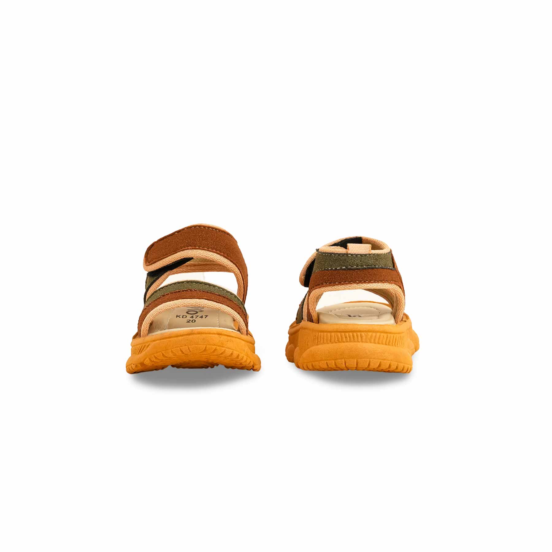 Boys Brown Formal Sandal KD4747 - Image 4