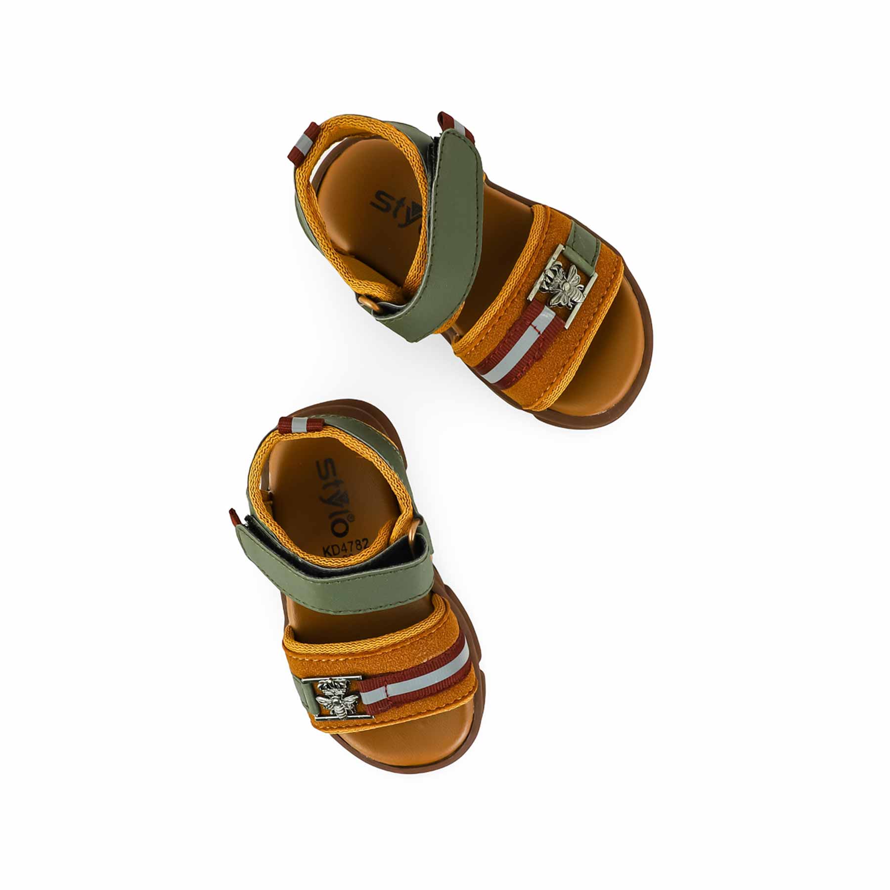 Boys Brown Formal Sandal KD4782 - Image 5