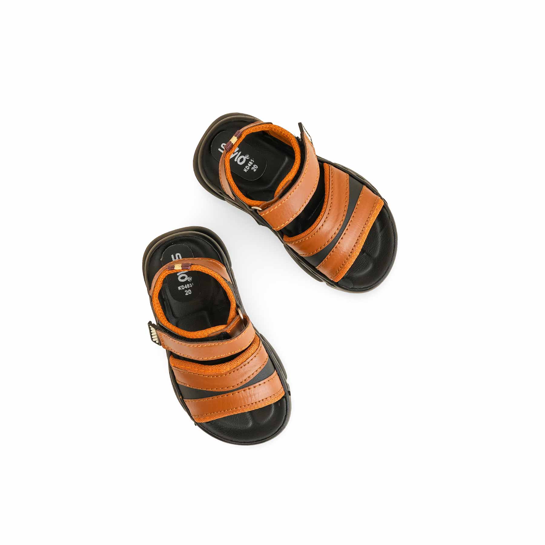 Boys Brown Formal Sandal KD4858 - Image 5