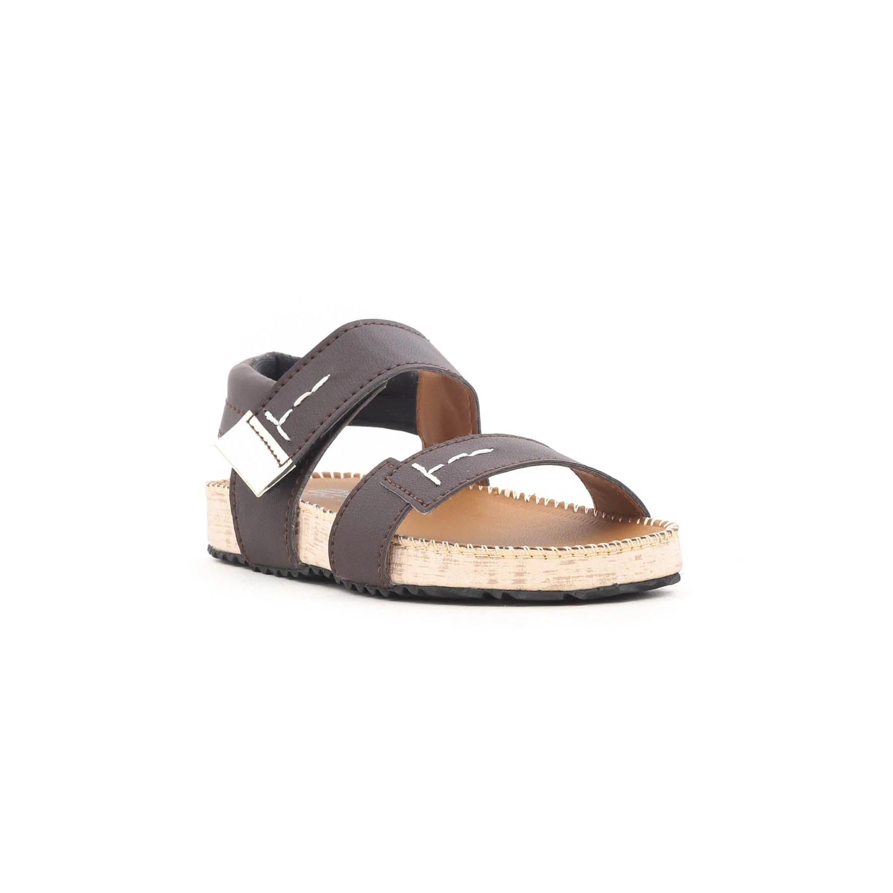 Boys Brown Formal Sandal KD9289 - Image 2