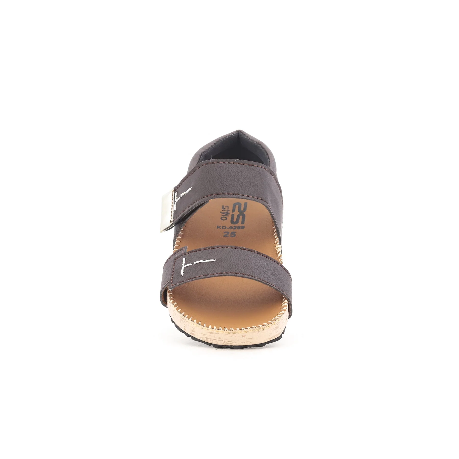 Boys Brown Formal Sandal KD9289 - Image 3