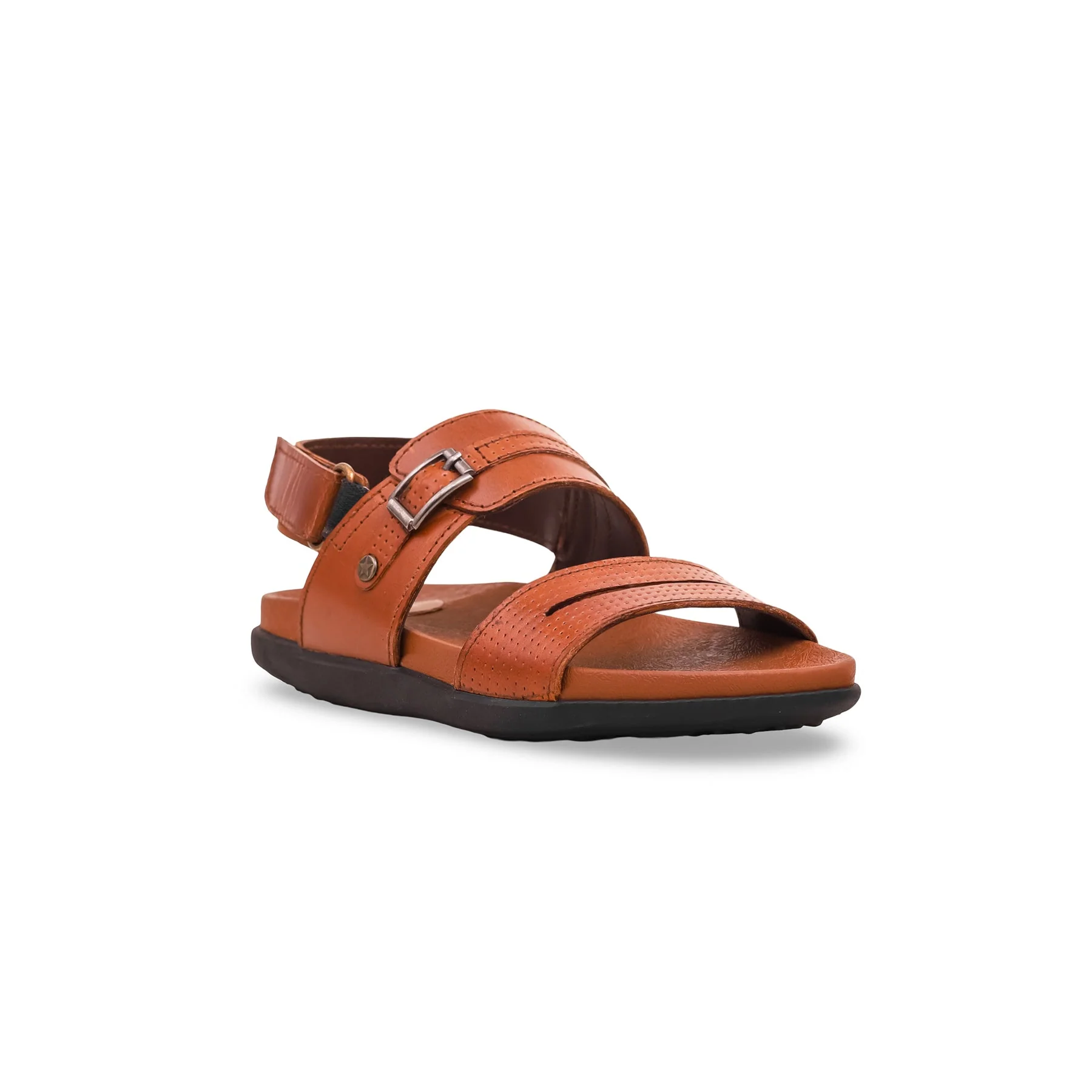 Boys Brown Formal Sandal KD9479 - Image 2