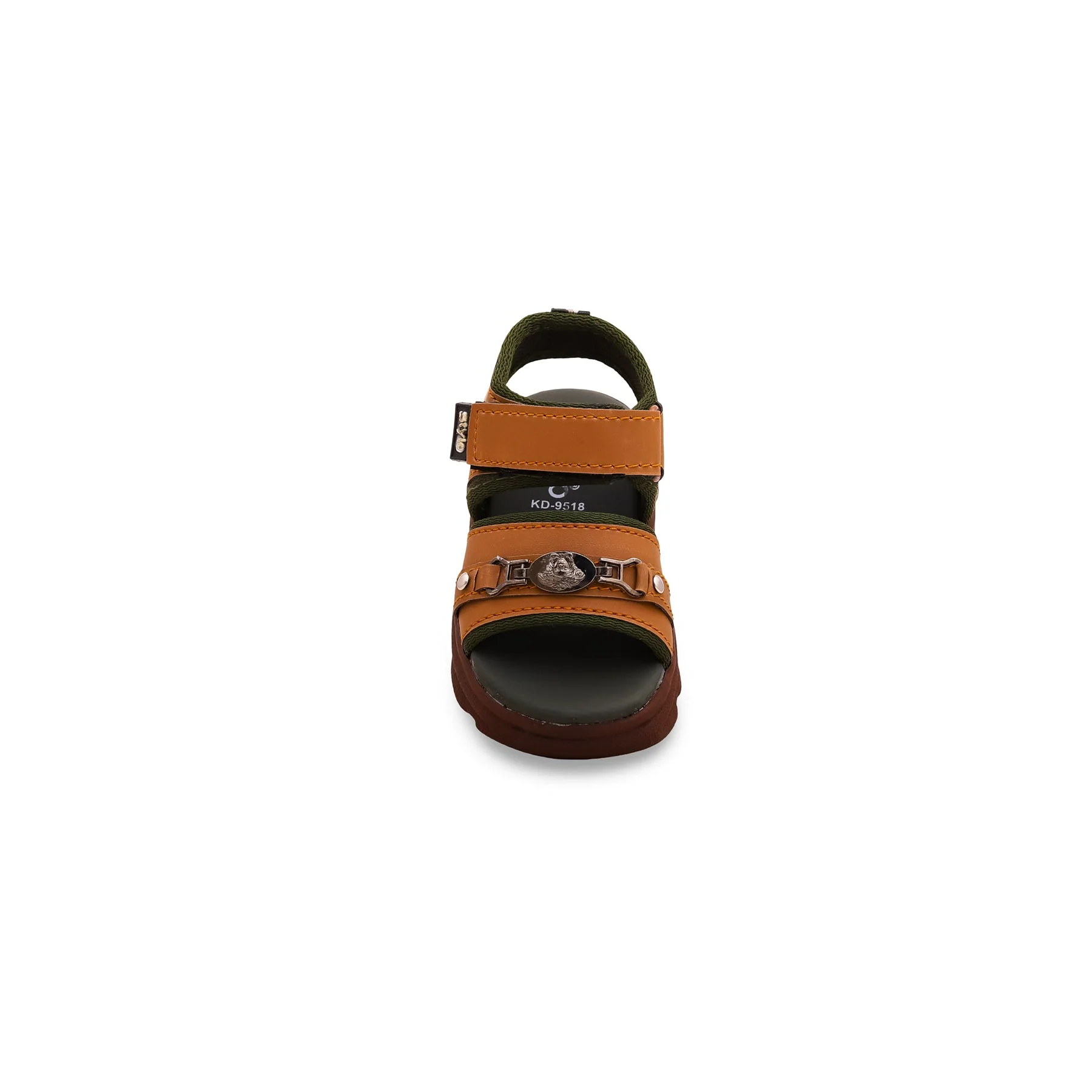 Boys Brown Formal Sandal KD9518 - Image 3
