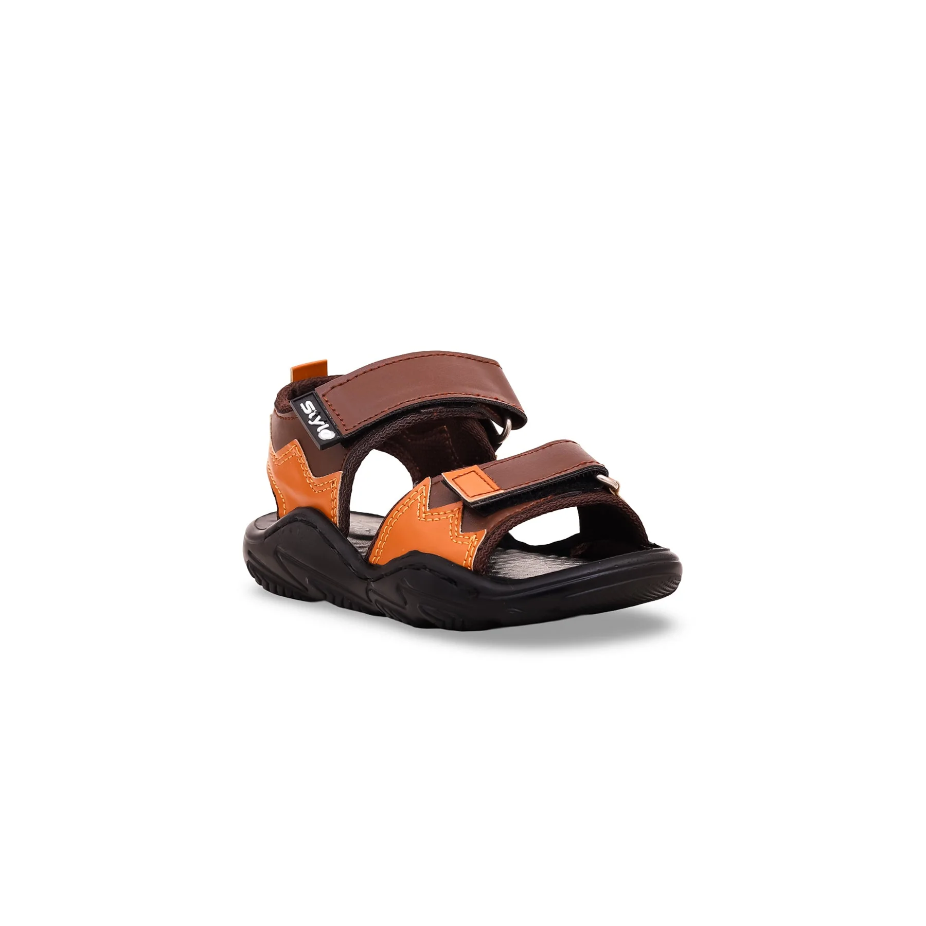 Boys Brown Formal Sandal KD9681 - Image 3