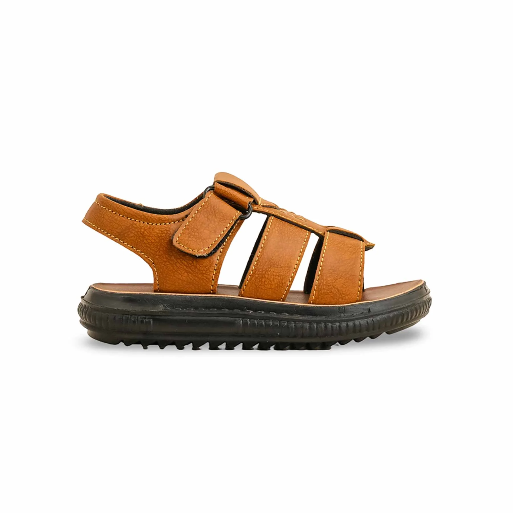 Boys Brown Formal Sandal KD9977 - Image 2