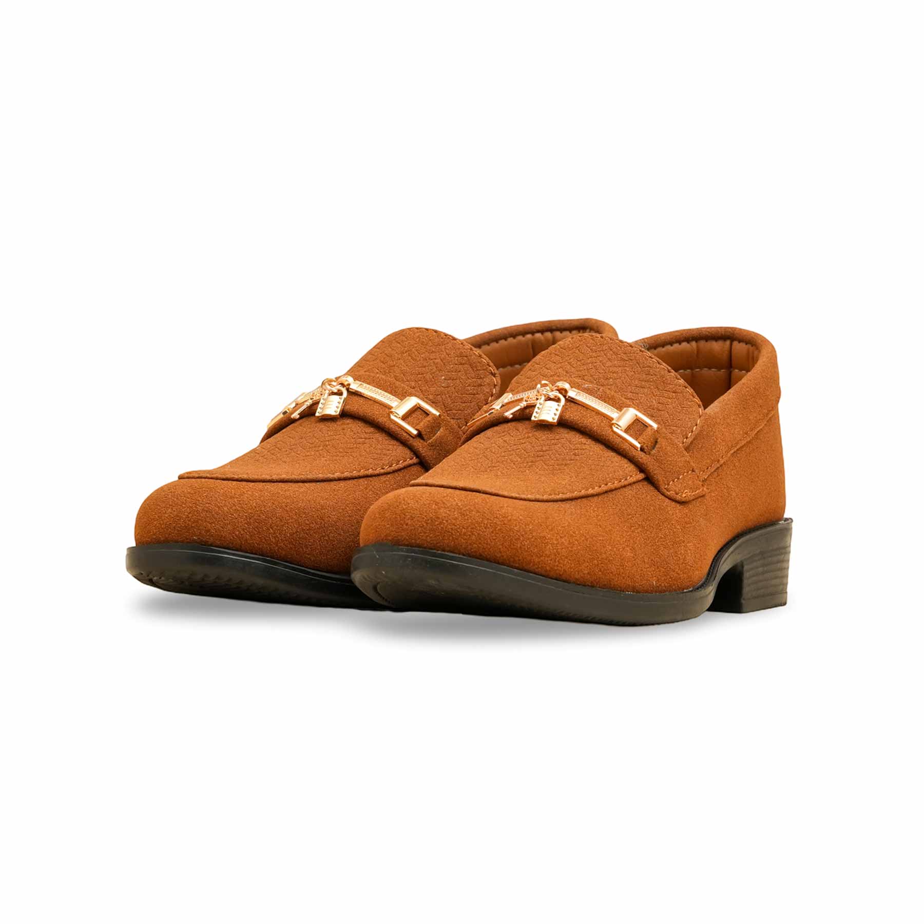 Boys Brown Formal Shoes KD2496 - Image 3