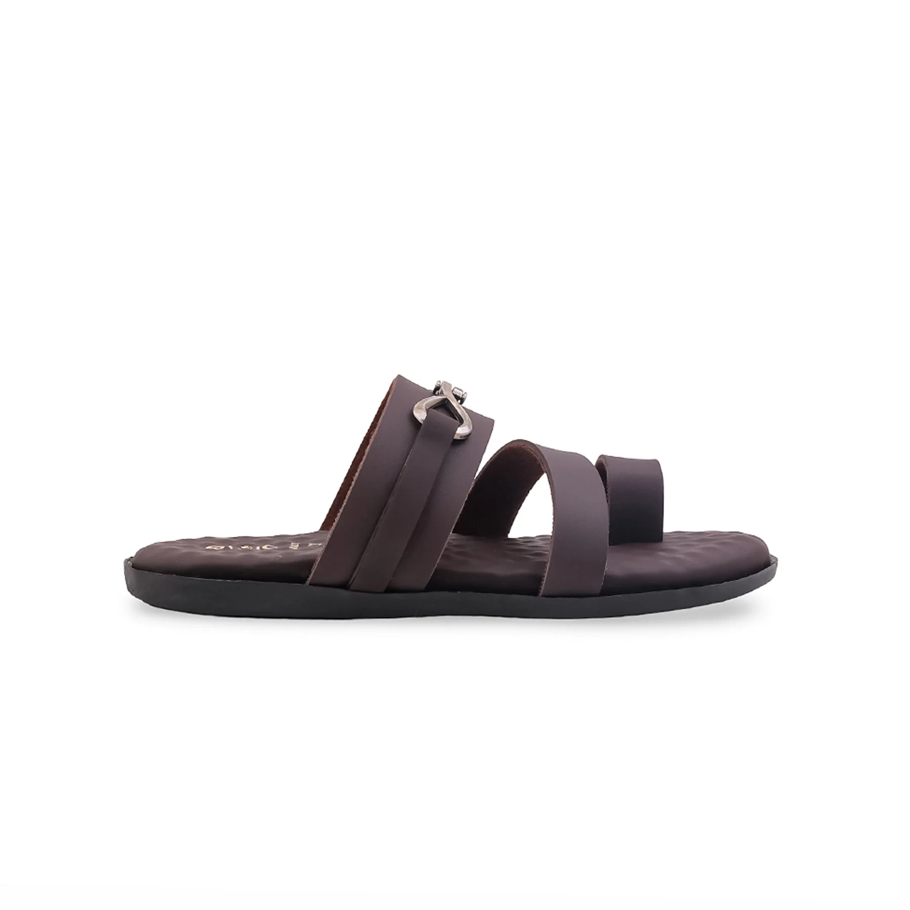 Boys Brown Formal Slipper KD2657 - Image 2