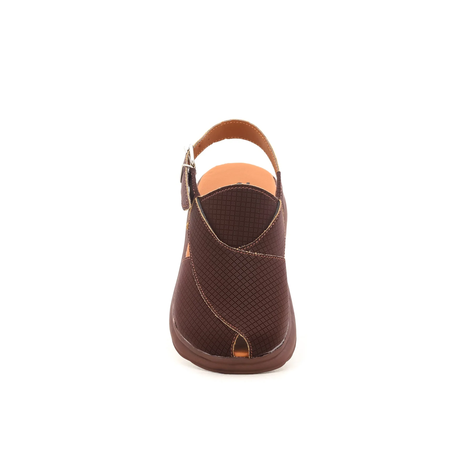 Boys Brown Peshawari Chappal KD9302 - Image 3