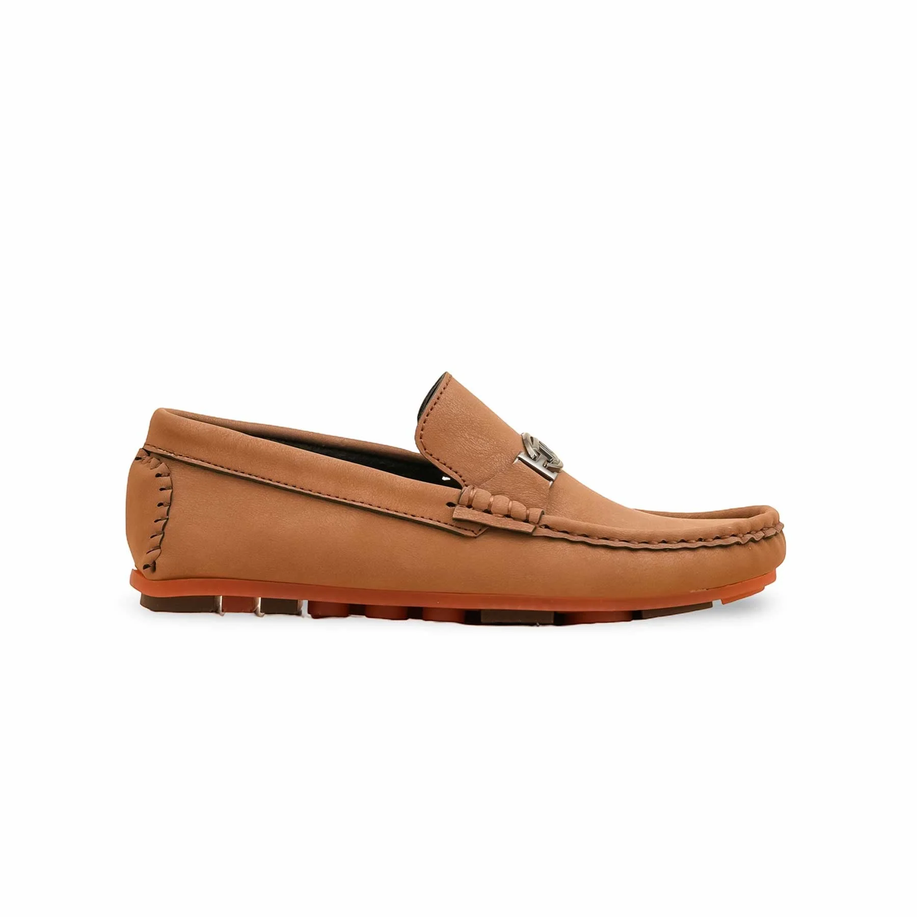 Boys Camel Formal Moccasin KD2518 - Image 2